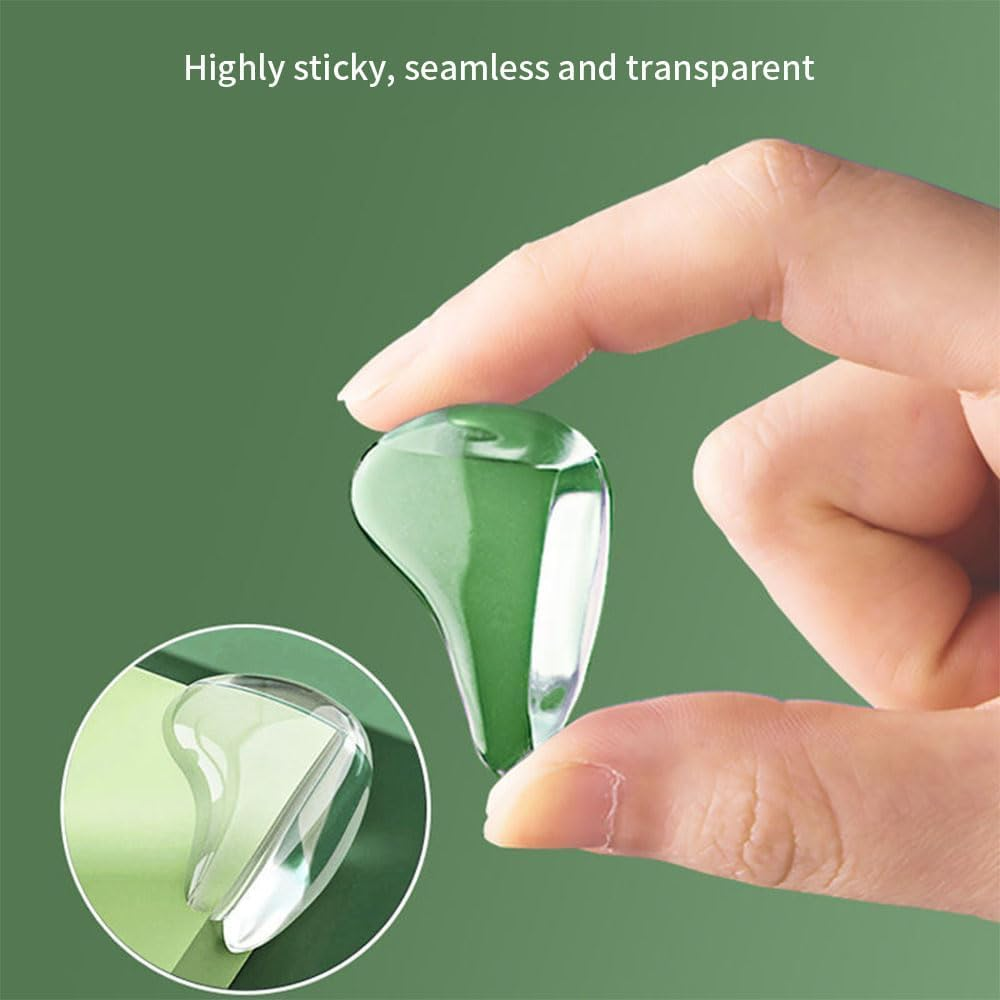 JZS Corner Protector for Baby, 32 Pcs Table Corner Protectors Furniture Corner Guard Baby Proof Bumper to Cover Sharp Furniture & Table Edges(Water Drop) image number 2