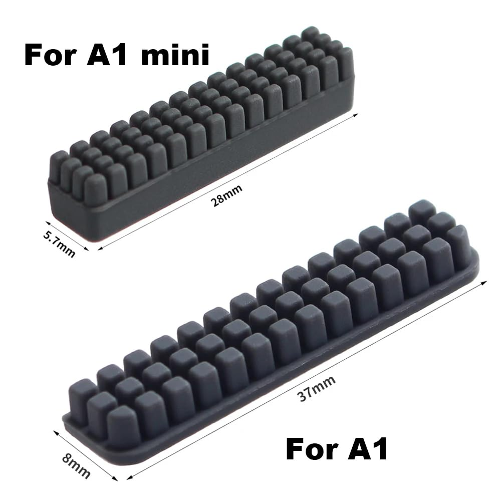 3 PCS Lab A1 Silicone Nozzle Brush Accessories,Mini Wiper Silicone Brush Nozzle Cleaning Brush for Bambu Lab A1/A1 Mini 3D Printer Cleaning Tool 3D Printer Parts (For A1 Mini) image number 4