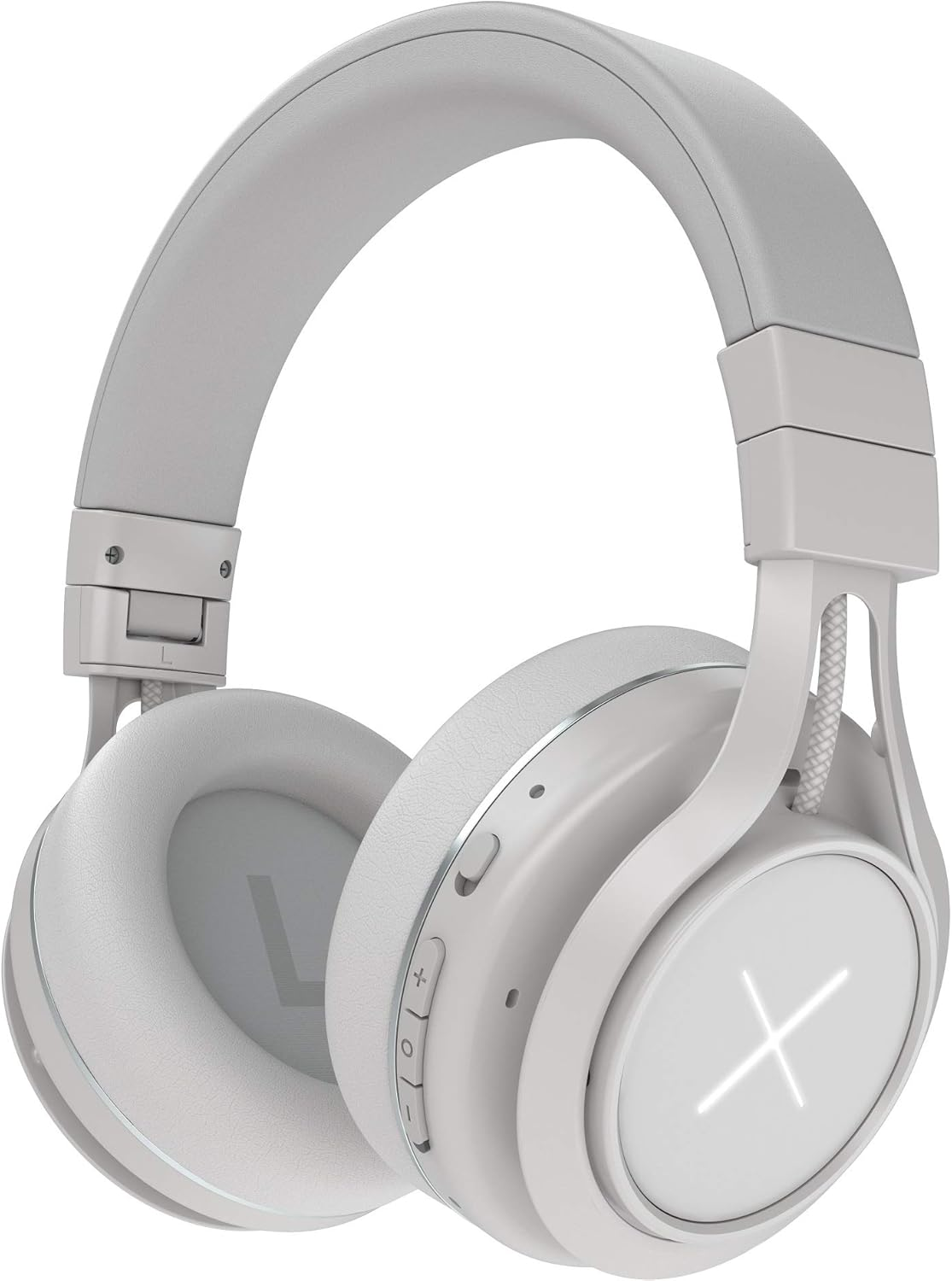 X by Kygo Xenon Wireless Bluetooth 5.0 Active Noise Cancellation Headphones with Microphone - White image number 2