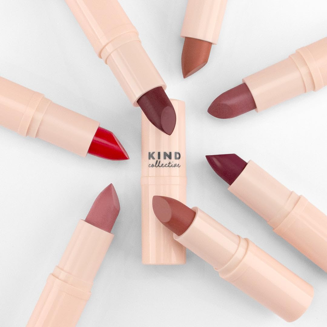 The Kind Collective Hydrating Lipstick with Hyaluronic Acid 4 G, Wild Poppy Cream Shine image number 2