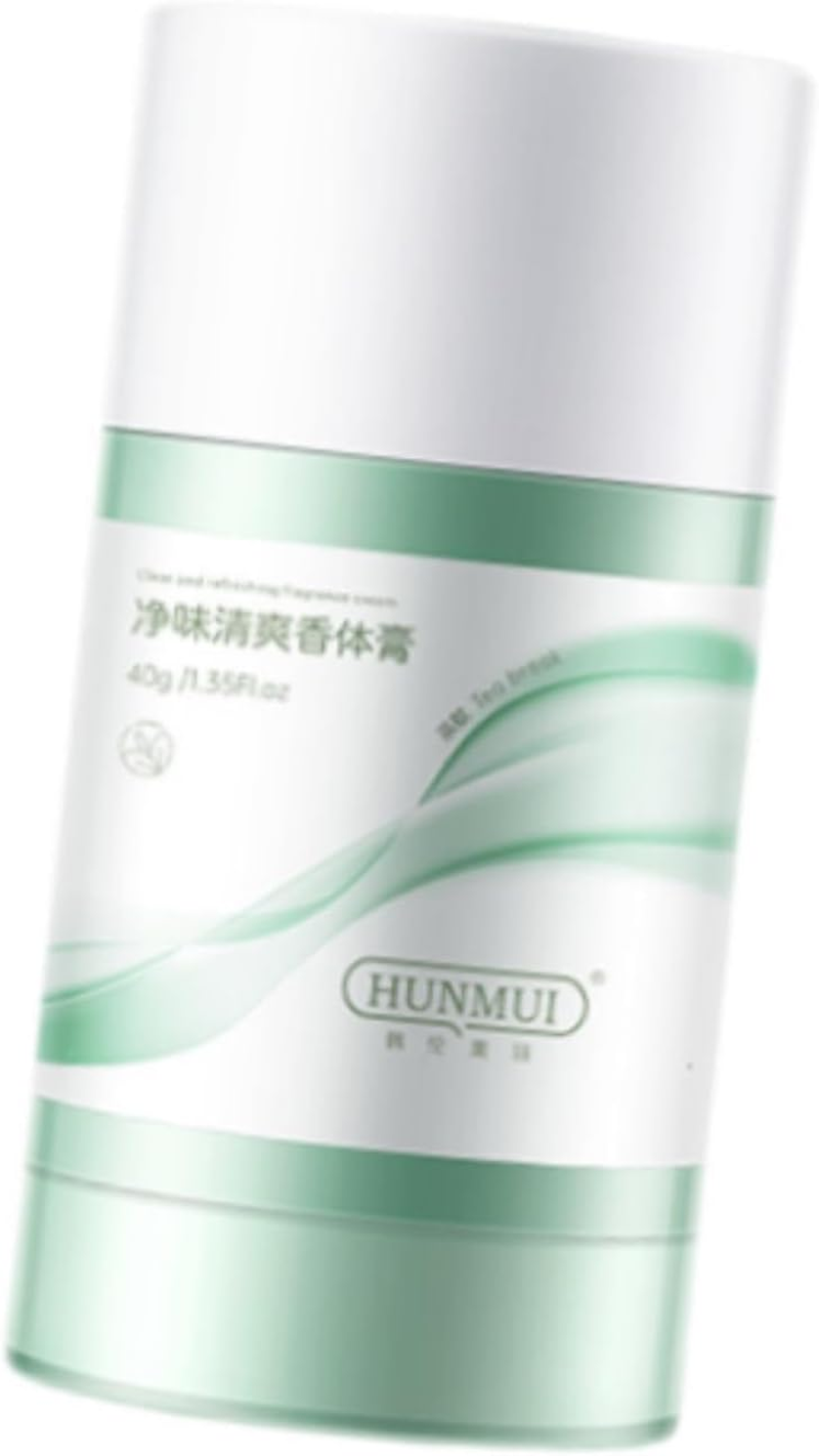 Motivetech Solid Perfume Bar Solid Fragrance Deodorant for Men Women Odor Protection Not Sticky Easy to Absorb Perfume Balm Compact, Pink