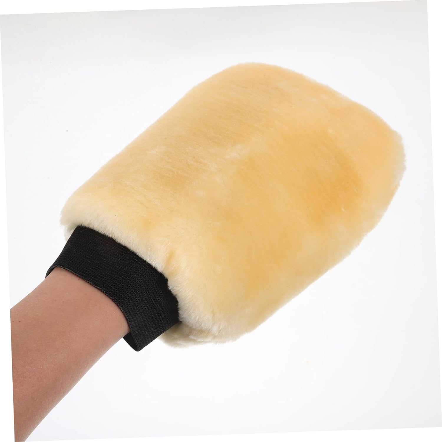 Cabilock Plush Car Wash Gloves Double-Sided Vehicle Washing Mitt Soft Microfiber Car Cleaning Mitt Suitable for Automotive Exterior Care image number 6