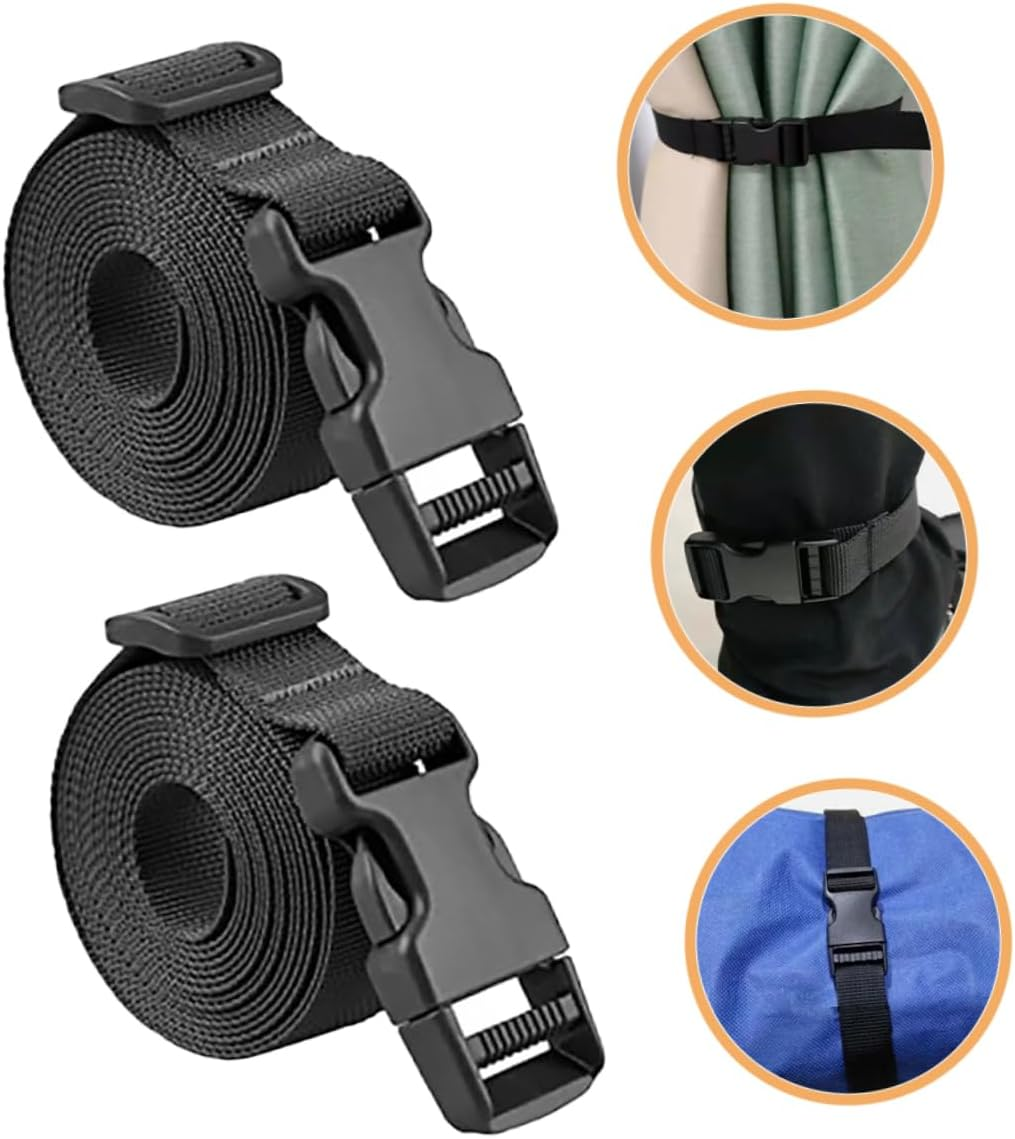 GETAJGHSD 6Pcs Nylon Luggage Straps Buckle Straps for Suitcase Fixing Adjustable Travel for Traveling