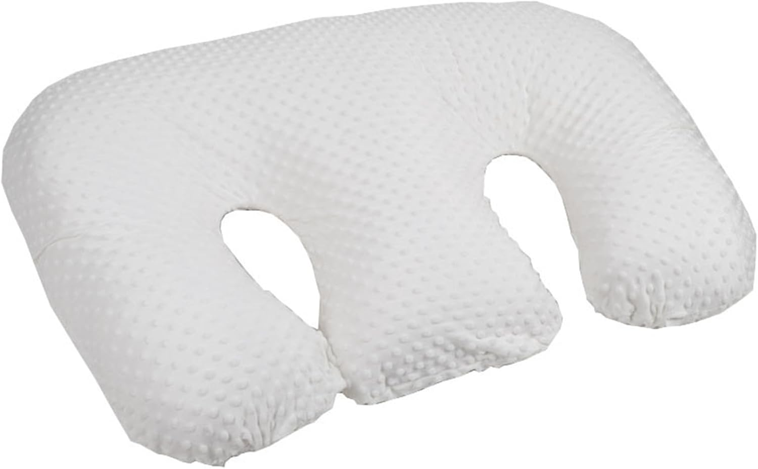 Multifunctional Maternity Breastfeeding Pillow Twins Nursing Support Pillow for Pregnant Women Newborn Feeding Bed Artifact (White)