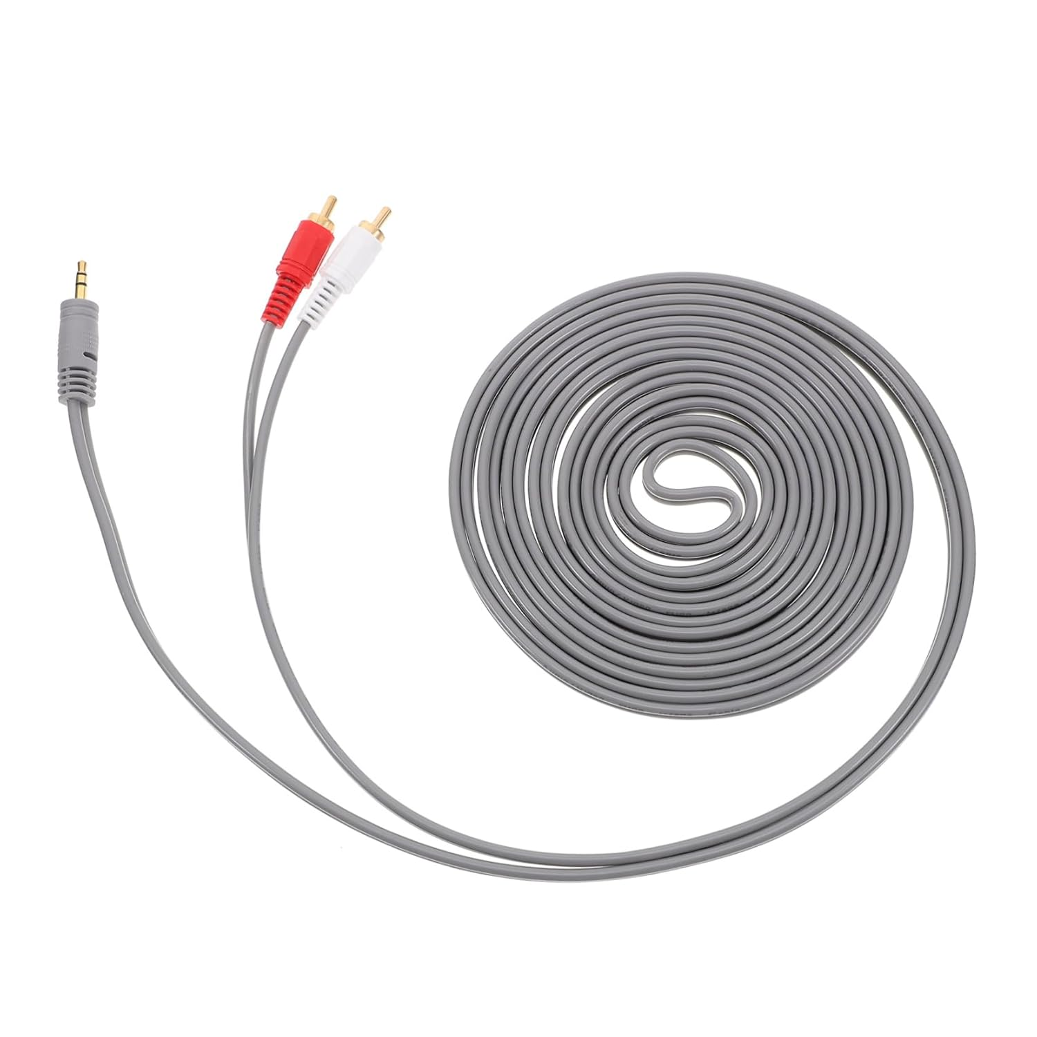 HEALEEP Av Dual Output Speaker Cable Durable Audio Wire with High Transmission for Amplifiers and Home Theater Systems Flexible Design for Easy Setup and Performance image number 2