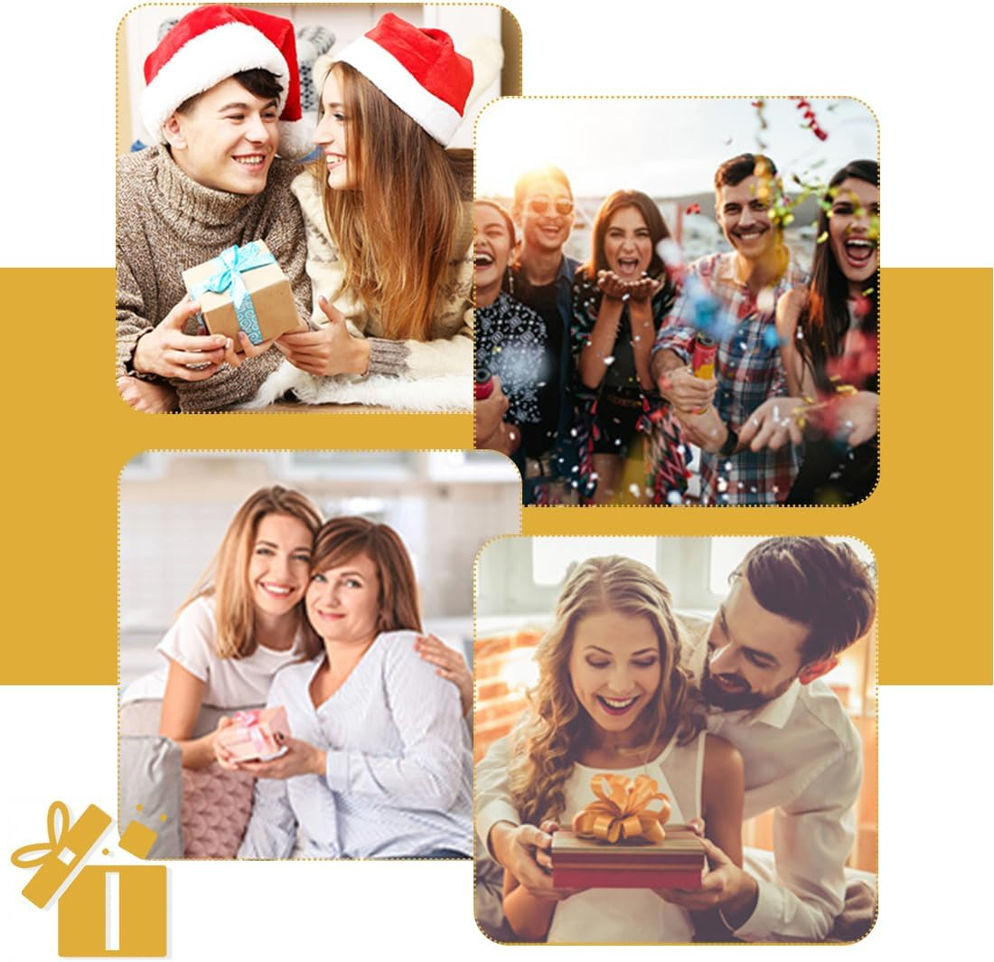 LAKJUOZ Pack of 8 Women'S Scrunchies, Premium Velvet Hair Bobbles, Premium Satin Hair Bobbles, Plain Elastic Thick Bands, Soft Ropes, Ponytail Holder, Women Hair Accessories image number 5