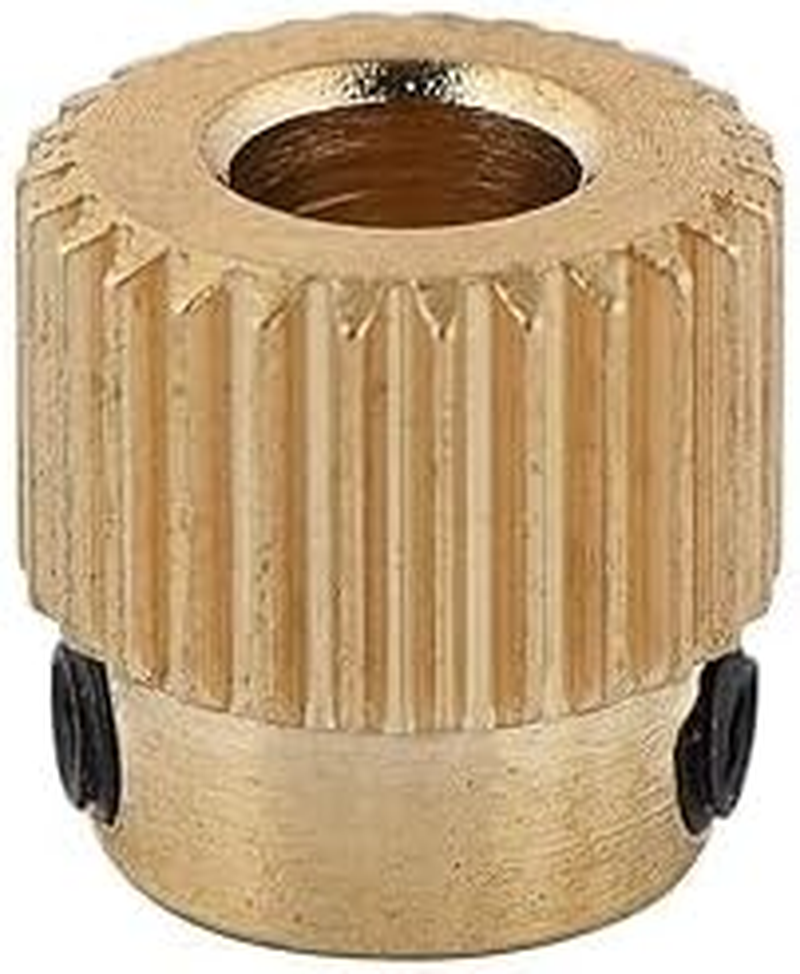 10Pcs 40 Teeth Brass Drive Gear, High Strength & High Bearing Capacity Extruder Gear, 3D Printer Accessories for MK7 MK8 Extruder (26 Teeth) image number 2