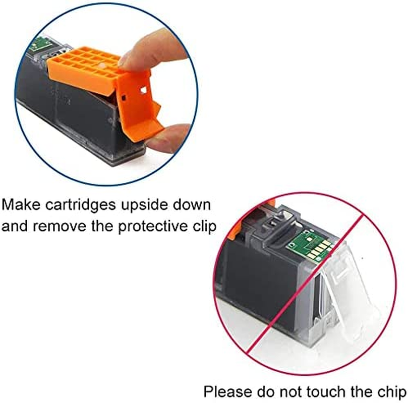 10 Pack PGI-650XL CLI-651XL PGI650XL CLI651XL Ink Compatible with Canon IP8760 MG6360 MG7160 MG7560(2BK,2PBK,2C,2M,2Y) image number 5