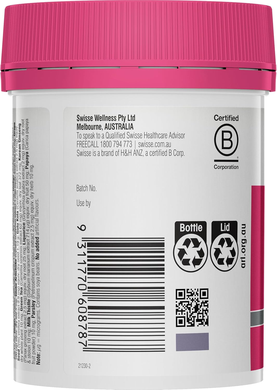 Swisse Ultivite Women'S Multivitamin - 120 Tablets image number 2