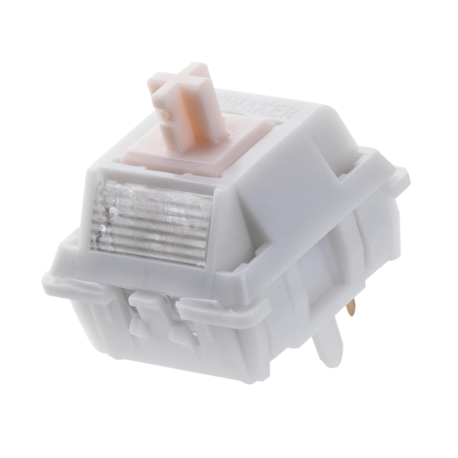 EPOMAKER Cream Marble 47Gf Gaming Keyboard Switches, 35 PCS Linear Switch, 5-Pin Pre-Lubed Switch, Creamy Switches, Compatible with MX Keycaps for Mechanical Keyboard image number 2