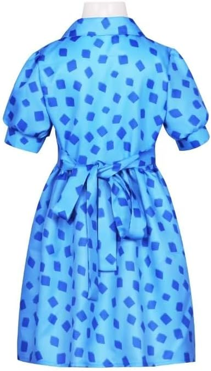 Matilda Costume for Girls,Girls Book Week Day Costume Halloween Fancy Dress,Matilda Costume Kids for Book Week Halloween Cosplay Costumes image number 2