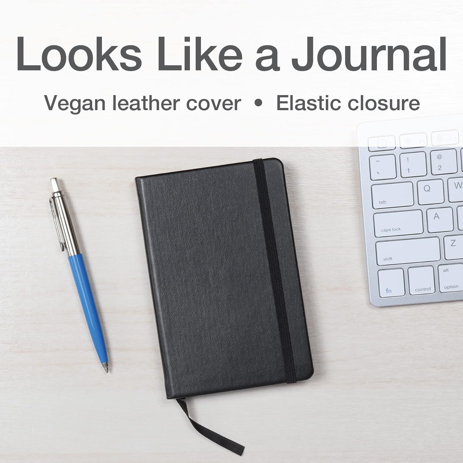 Oxford Password Book, Black Hardcover Journal, Username and Password Organizer, Small 3.5" X 5.5" Size, Internet, Wifi, Software Login Tracker (71010) image number 3