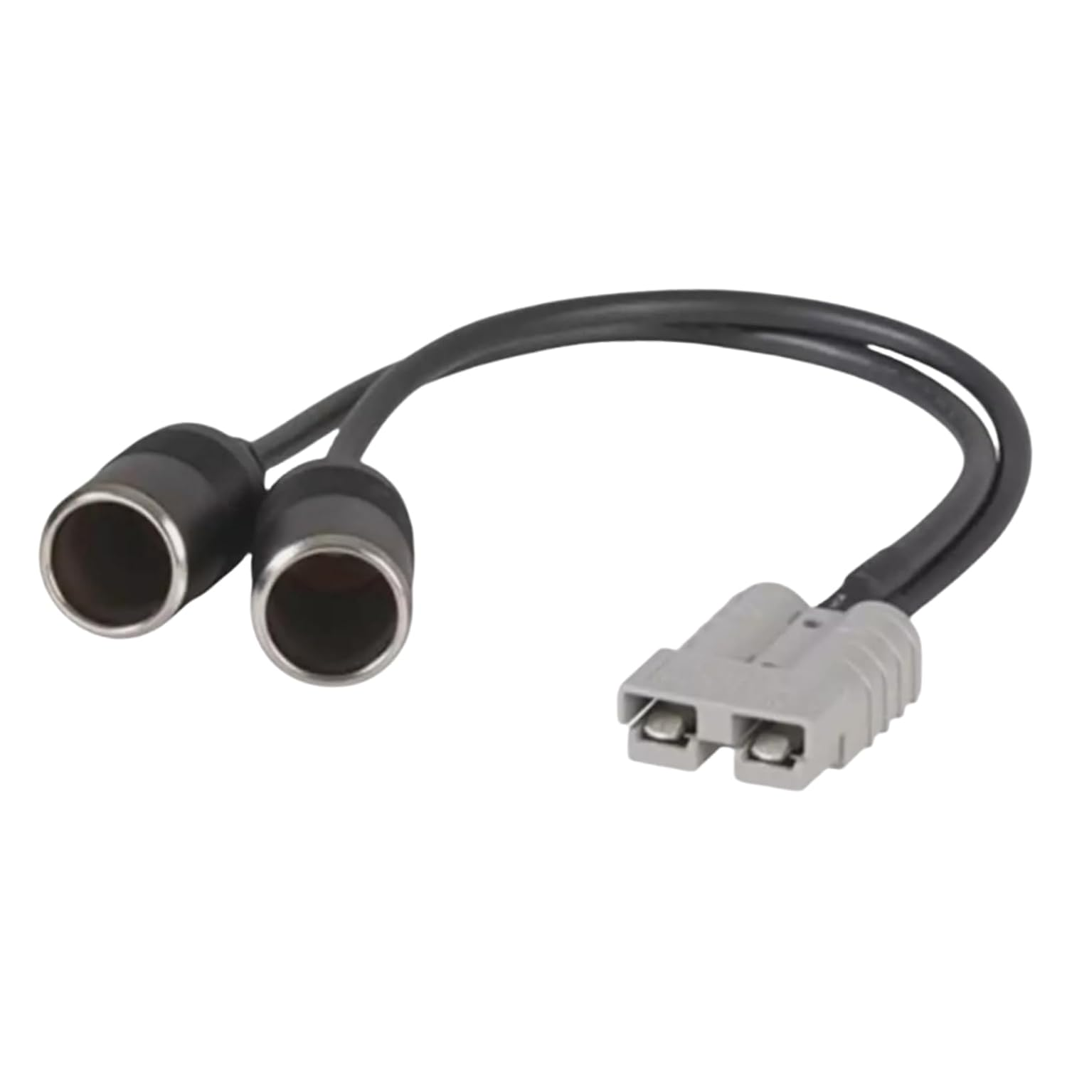 KUGONTC 600V 12V Cigarette Female Socket to Anderson Cable 30CM, 12AWG Y Aapeter Conncter Cable Cig Extension Wiring Kit with 50A Anderson Style Connector, for In-Car Small Appliances image number 3