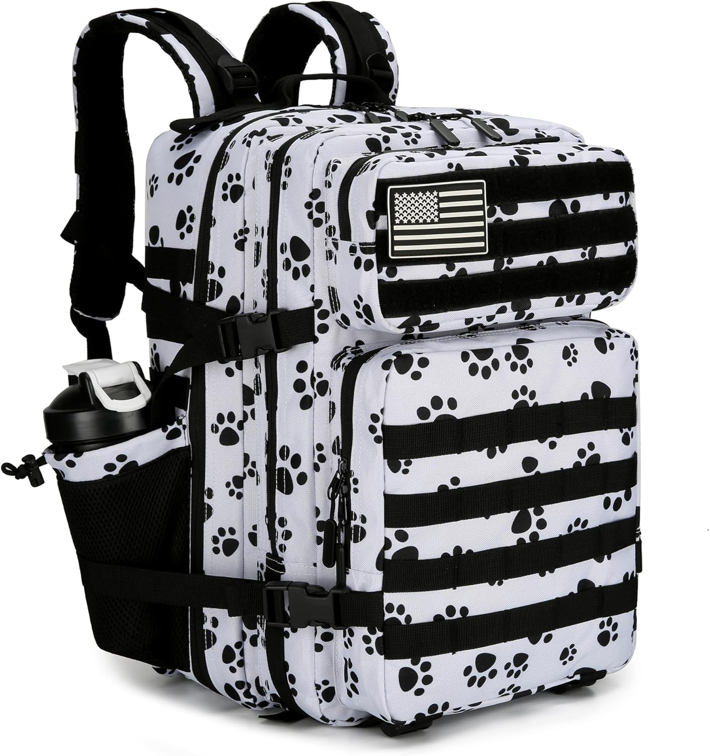 KXBUNQD Military Tactical Backpack 45L Hiking Backpacks Men Women Molle Army Backpack Daypack for Camping Fishing Travel