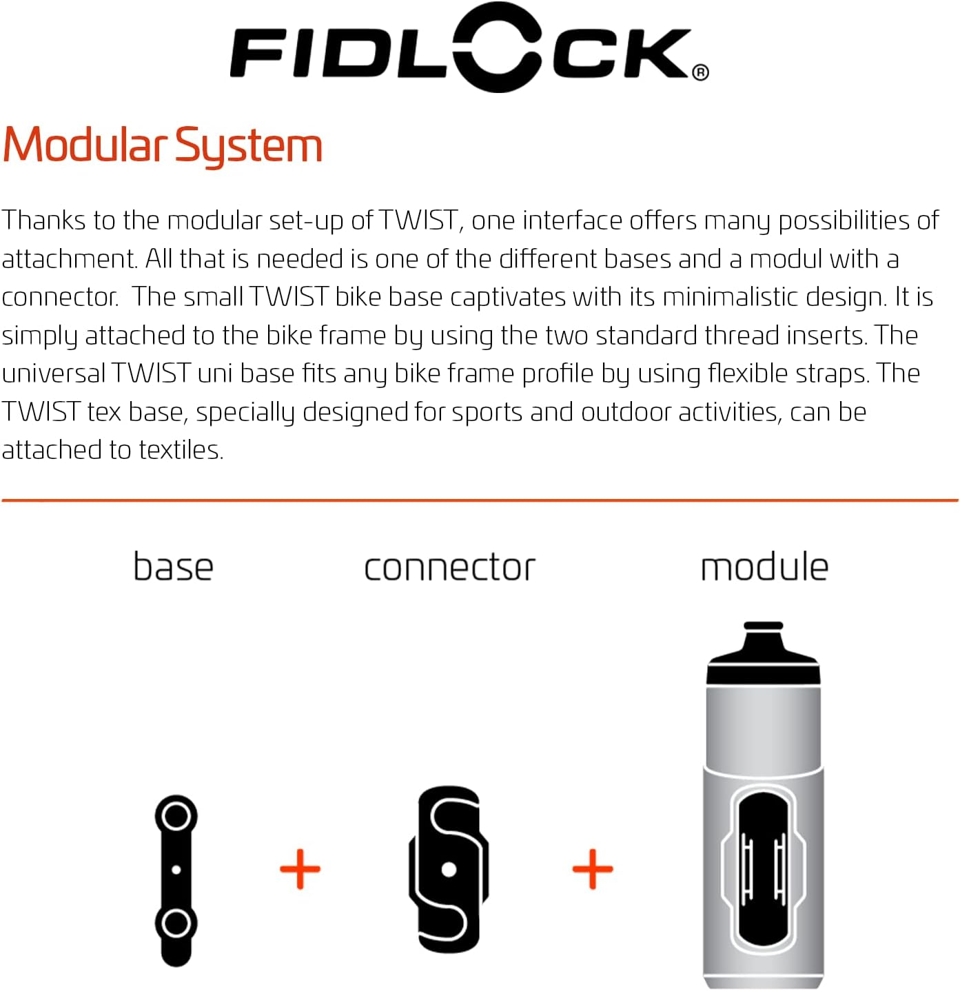 Fidlock Twist Bottle Holder Black image number 5