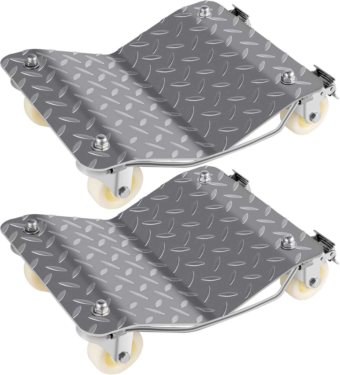 VEVOR 2Pcs Tire Wheel Dollies, 1500Lbs/680Kg Tire Skates Wheel Car Van Positioning Dolly Trolley Ball Bearings Recovery Jack Auto Repair Moving image number 1