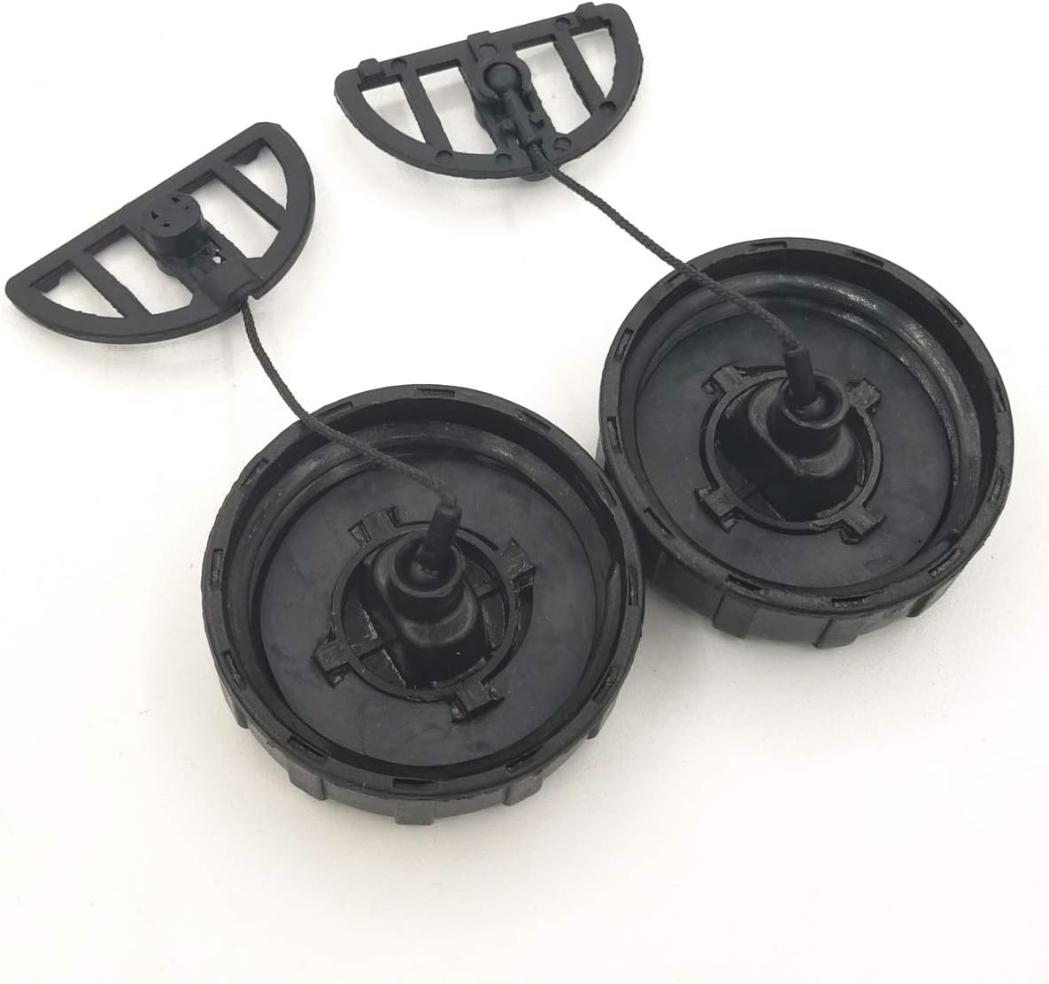 Cancanle 2 Pieces MS170 MS180 017 018 Fuel Cap Oil Cap for Stihl Gasoline Chainsaw Part No. 1130 350 0500 image number 2