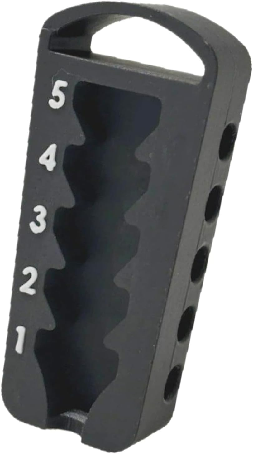 Ksngtixe 1PC Golf Tee Height Tool, Adjustable Tee Lifter & Swing Trainer for Driving Range, Chipping & Bunker Practice, 1.26X2.8X0.59 Inches Compact Design, Consistent Ball Setup Aid image number 4