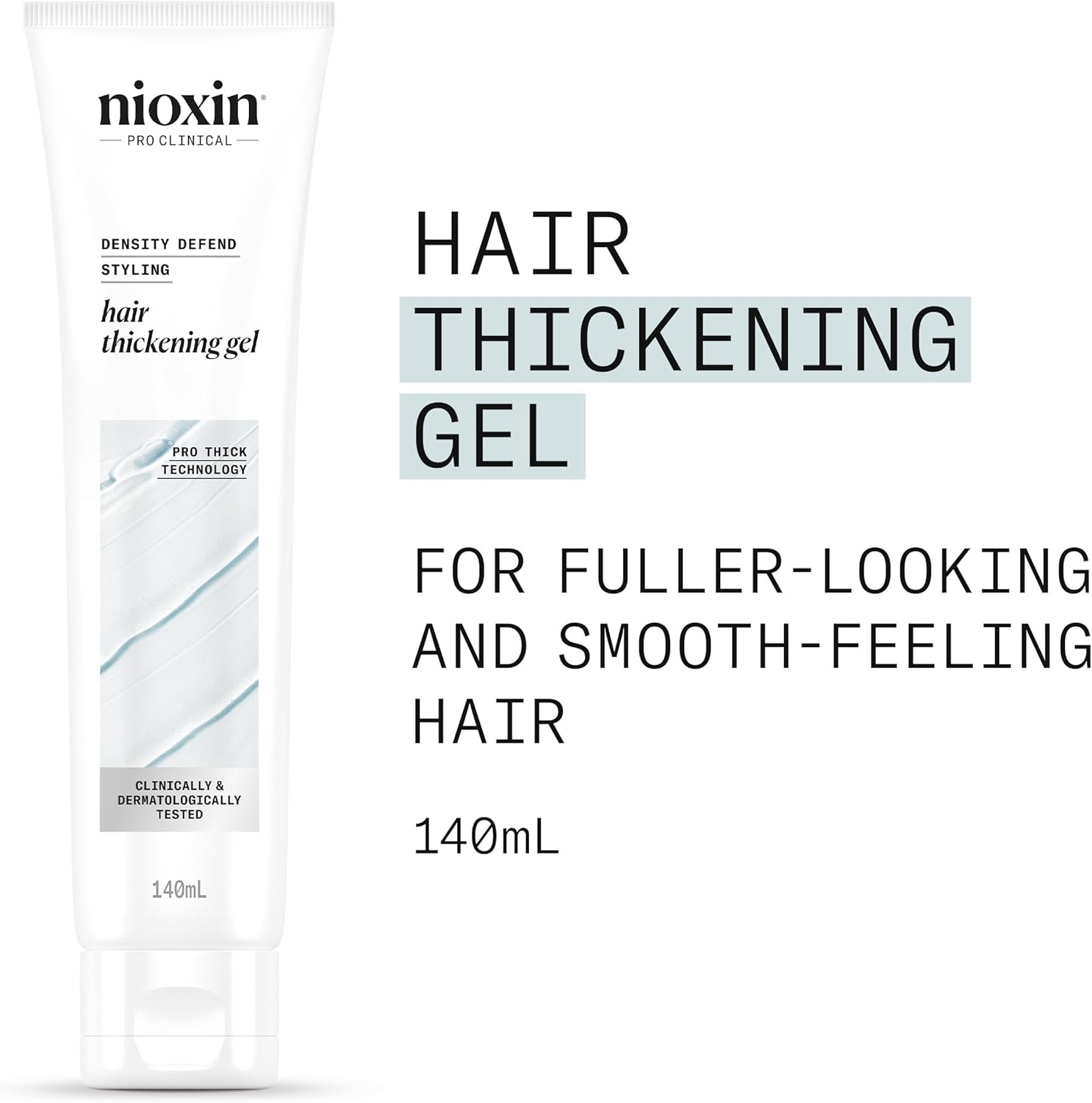 Nioxin Density Defend Hair Thickening Gel for Volumizing Hair, 140 Ml image number 2