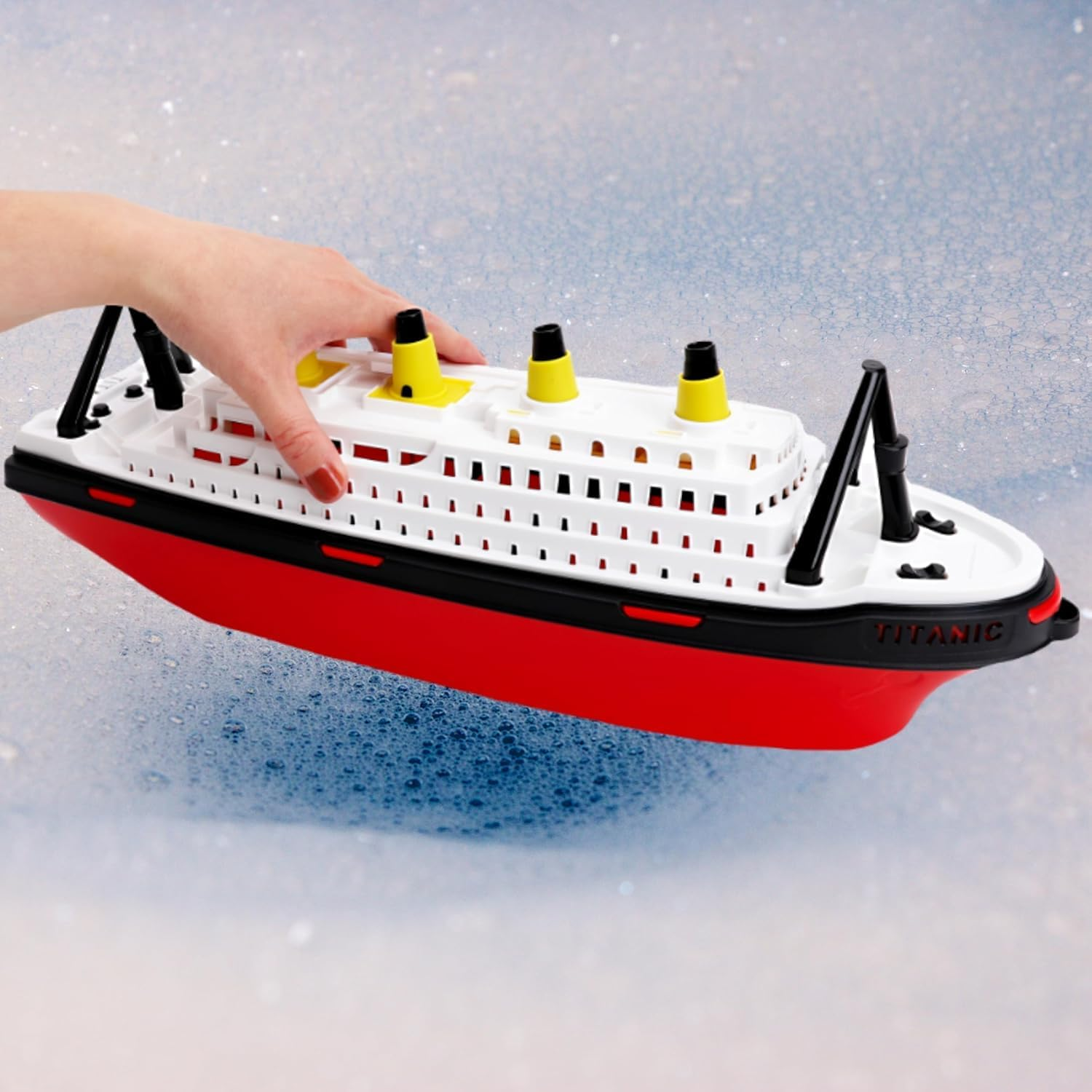 Toyland&reg; 41Cm (16") Titanic Replica Toy Boat - Kids Floating Water Toy - Pool & Bathtime Toys - 3 Years+ image number 5