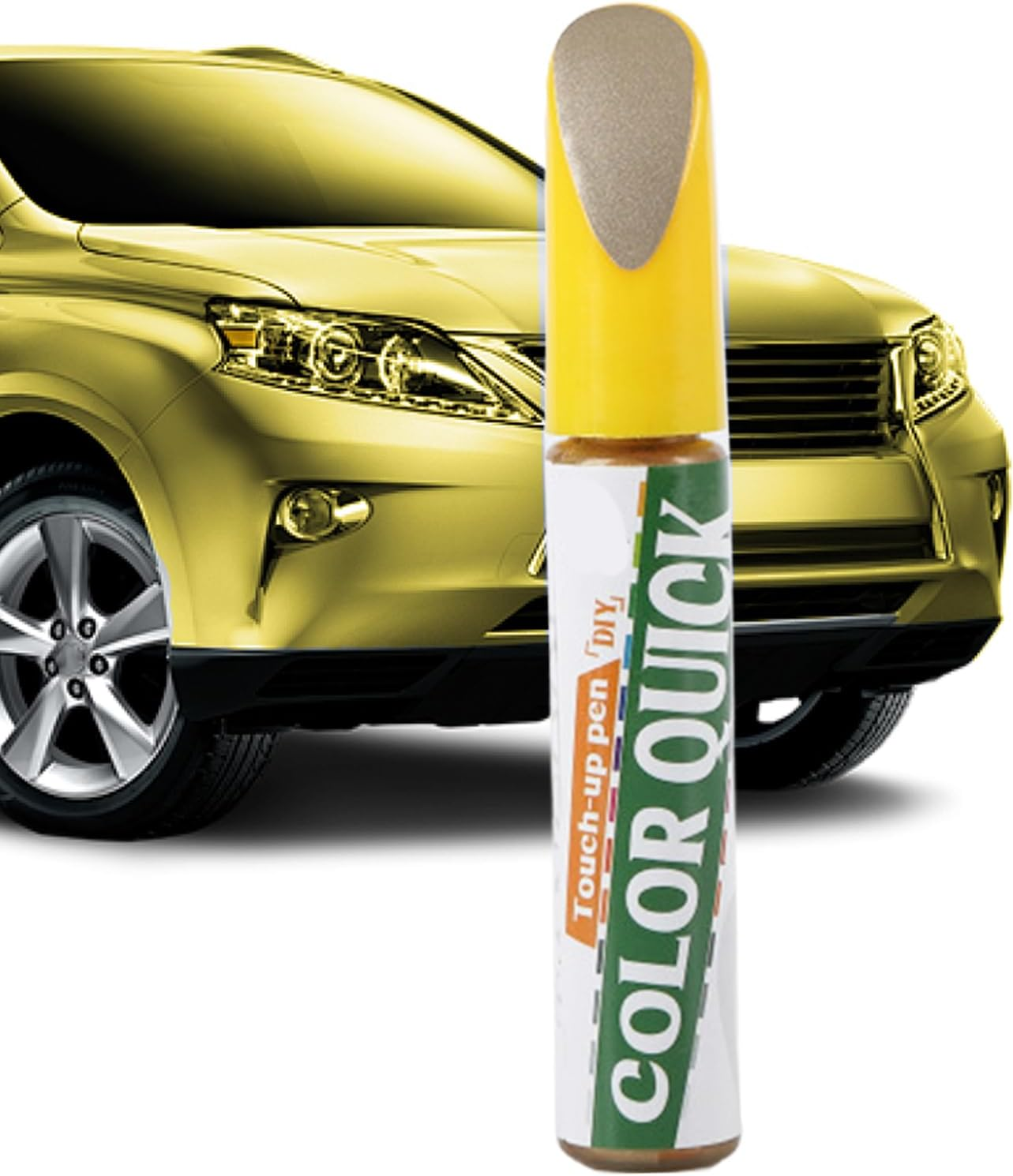 Car Scratch Pen - Car Paint Scratch Pen Color Exact Match - Quick Drying 12Ml Automotive Remover Blemish Quick Fix for Rim Wheel Bumper Exterior