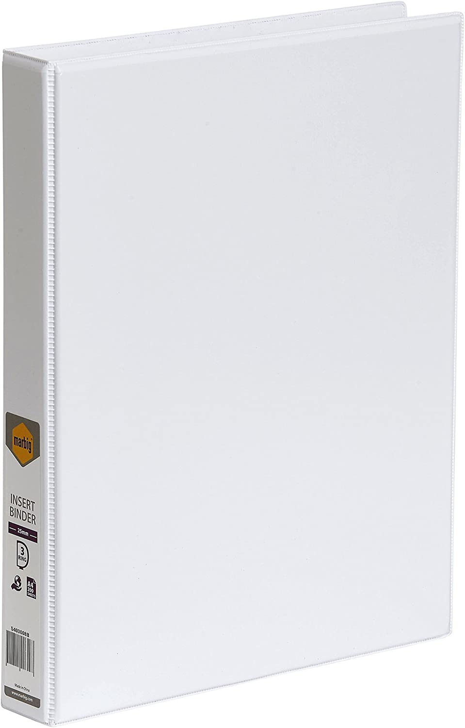 MARBIG(R) 5403002B Insert Binder Clearview A4 25Mm 3D Black image number 2