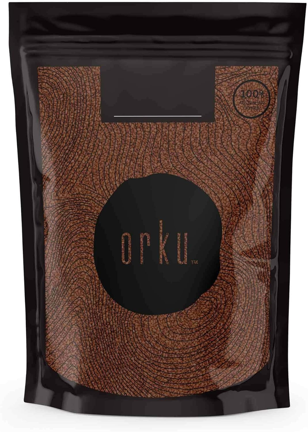 400G Organic Brown Linseed Flaxseed Whole Grain Flax Seed Non GMO Omega3 6 Fibre image number 1