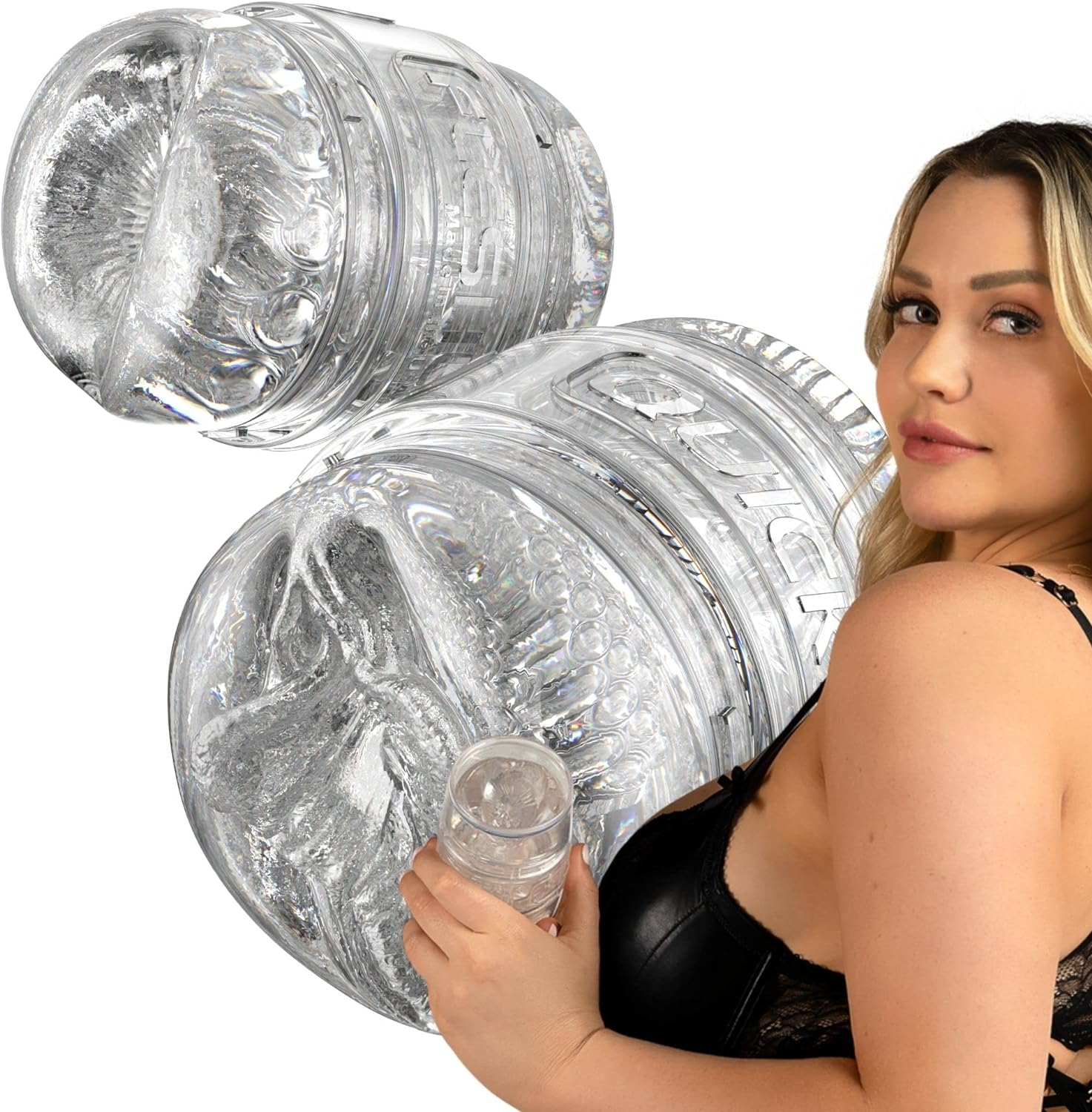 Fleshlight Girls Mia Malkova | Quickshot Clear Flesh Toy for Men image number 2