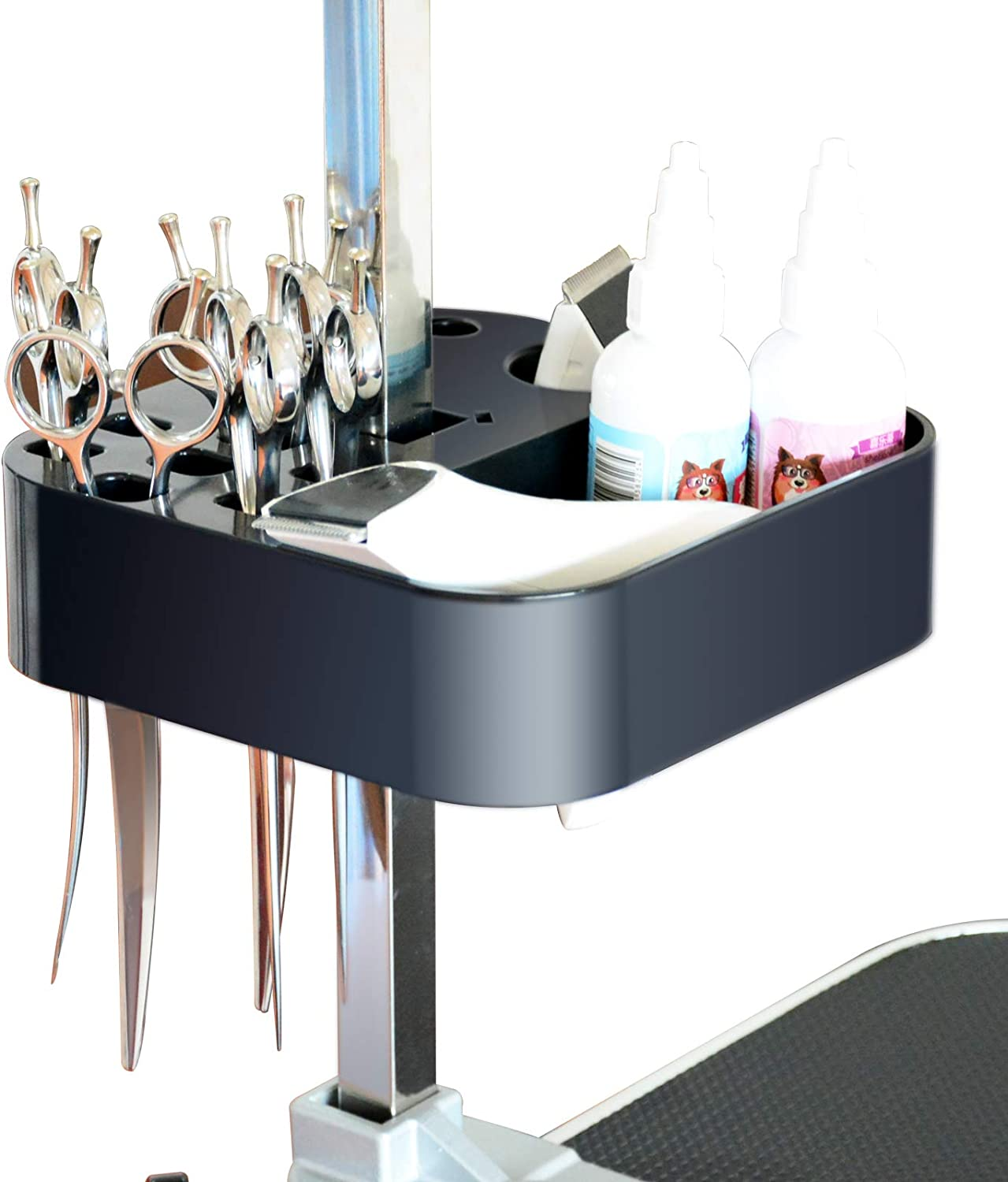 SHELANDY Portable Pet Grooming Tools Holder for Dog Grooming Table and Arm image number 4