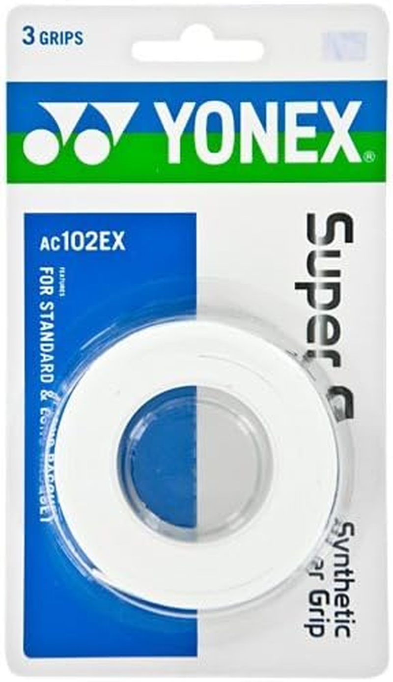 YONEX Overgrip Super GRAP 3 Pack - Tennis, Badminton, Squash - Choice of Colors - Green image number 5