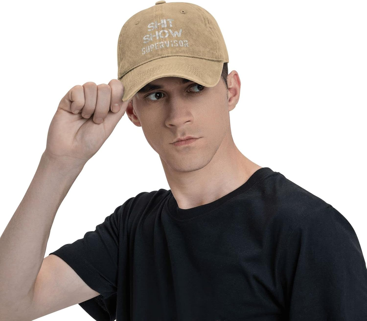 Hat Show Supervisor Hat Men Baseball Caps Graphic Caps image number 1