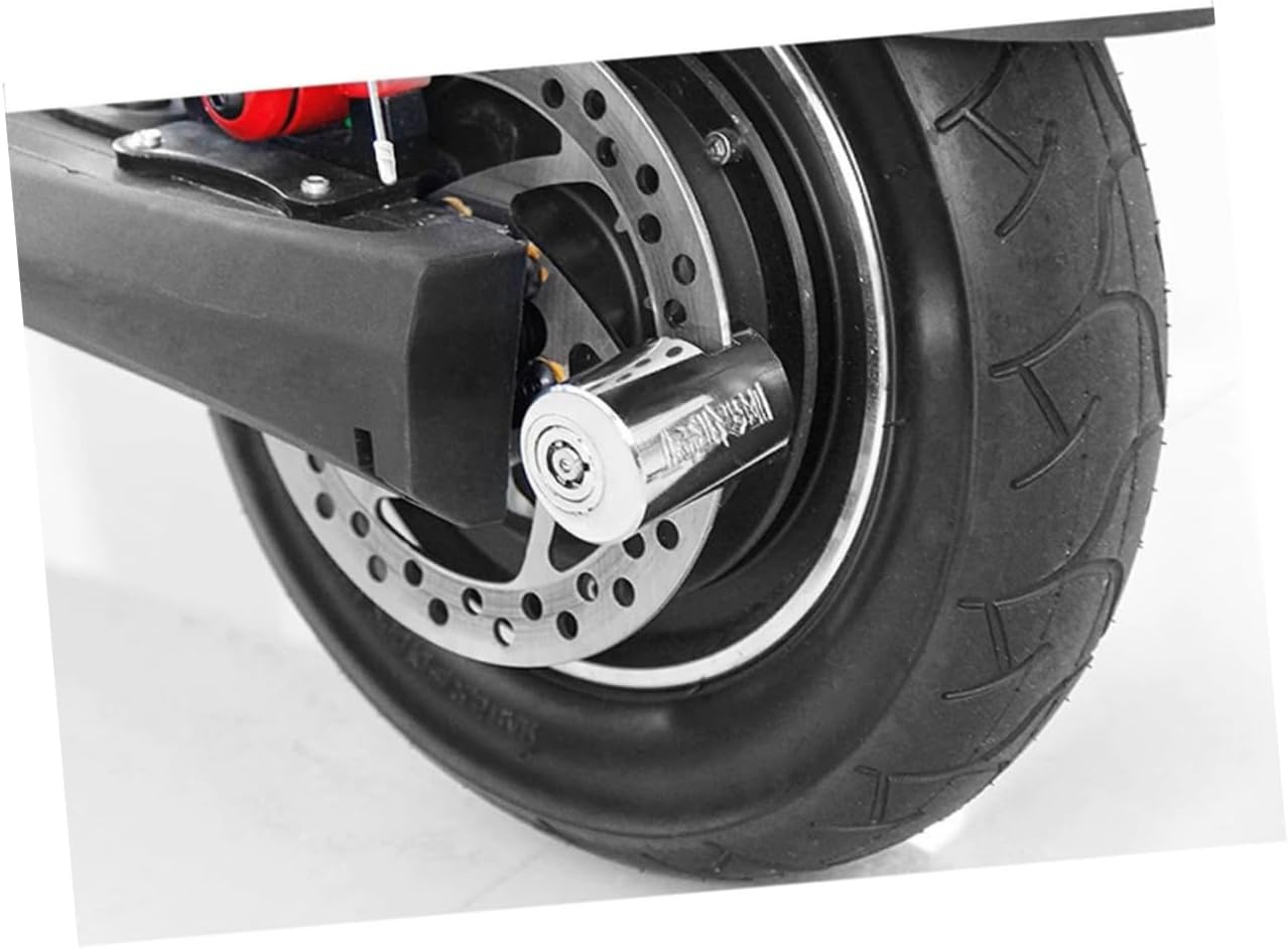 DOITOOL Motorcycle Disc Lock Anti-Theft Security Disc Brake Lock 5.5Mm Locking Pin Silver for Motorbike Scooter Wheel Protection image number 3