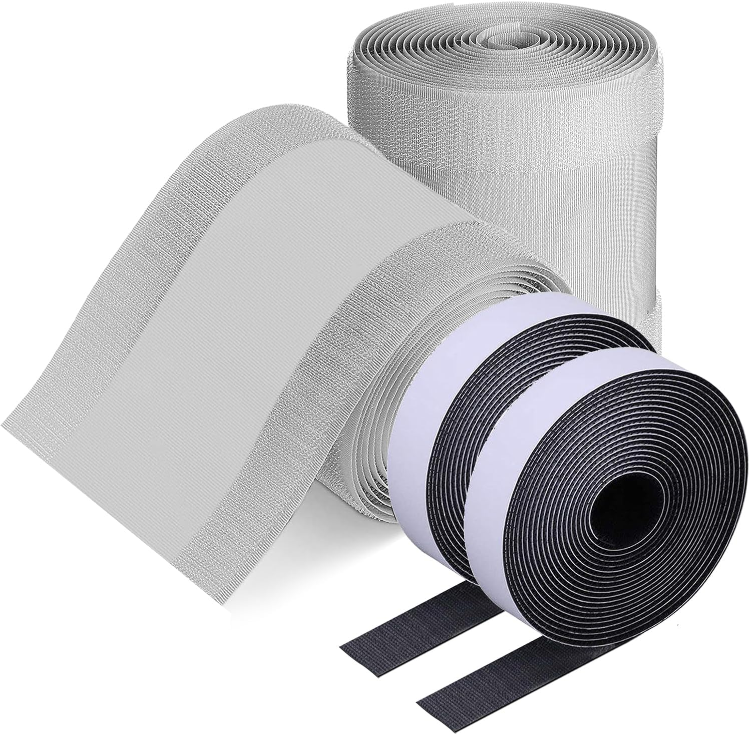 20 Feet Floor Cable Covers,Wire Storage Cover Used to Protect the Cable,Cord Cover with Adhesive Tape for Carpet,Tiles,Wooden Floors and Any Floor Surface (Gray)