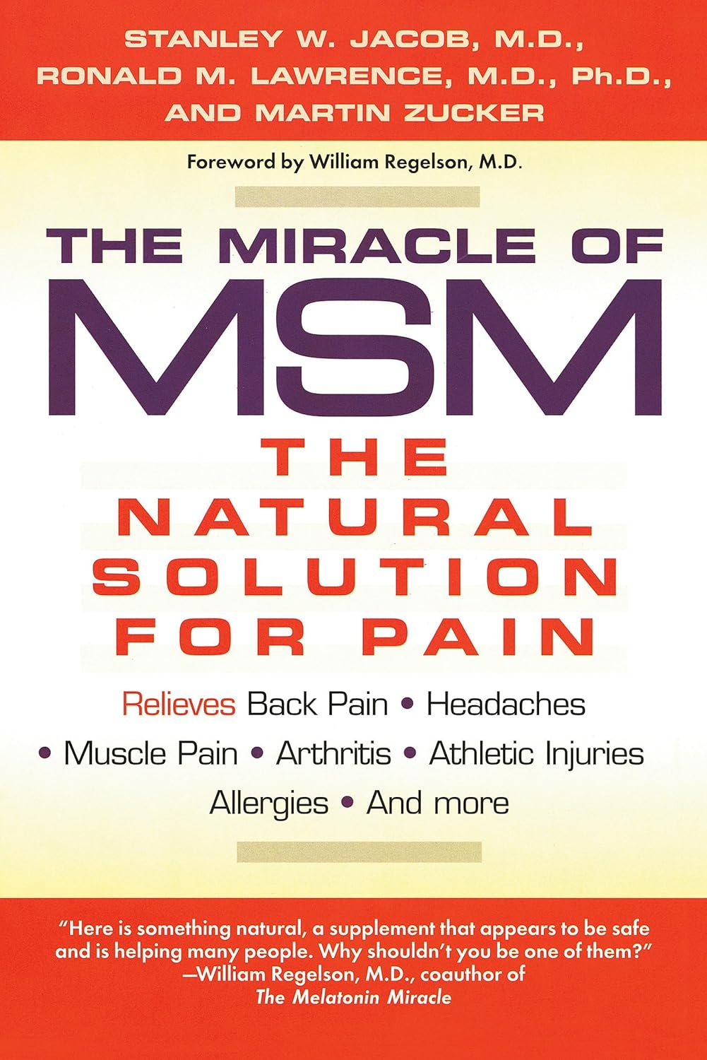 The Miracle of MSM: the Natural Solution to Pain: the Natural Solution for Pain image number 1