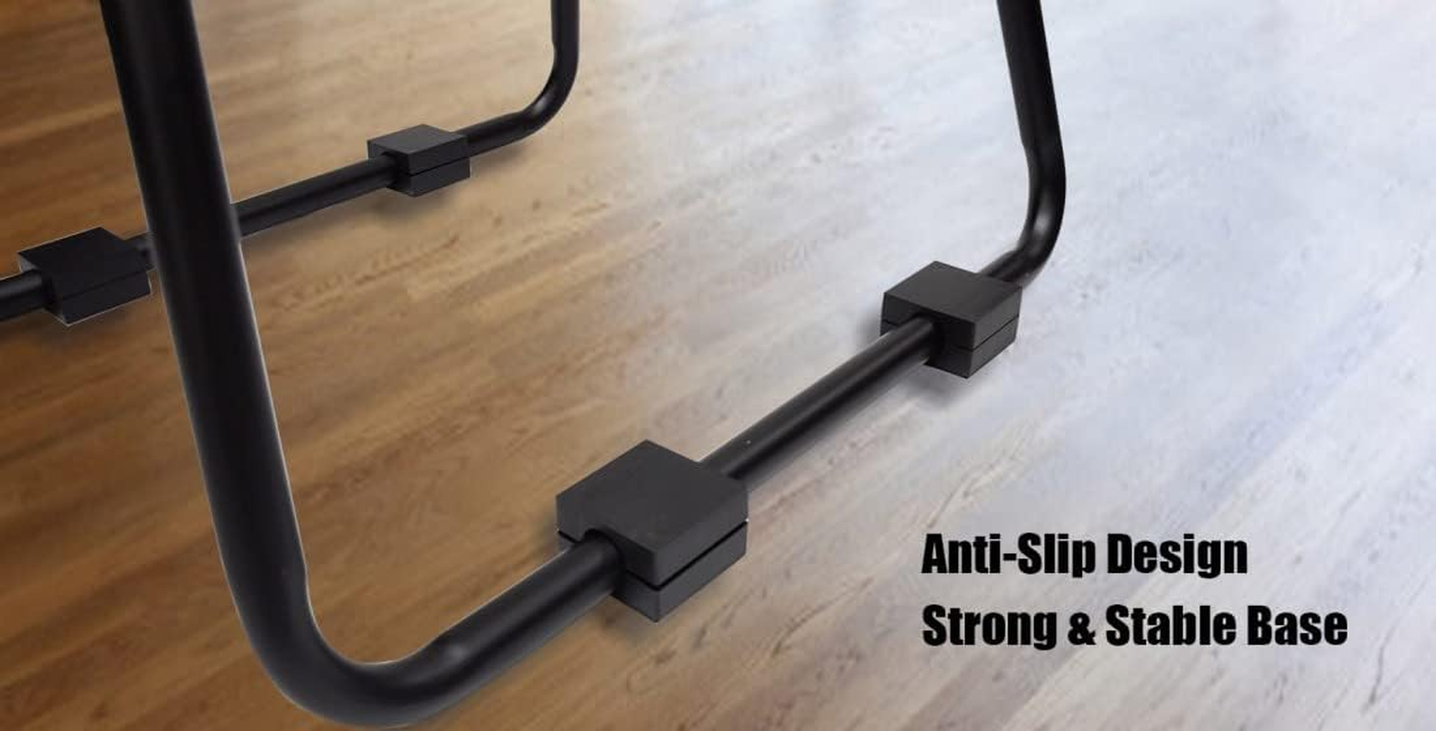 Parallel Bars - Dip Station & Chin-Up Bar & Pull-Up Bar & Push up Bar - One-Piece - Balance and Strength Training