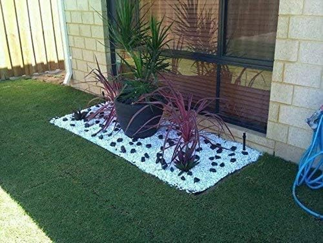 Royal Sapphire Decorative Stone Pebbles Decorative River Rock Stones - Natural White Color Stones Use in Glassware, like Vases, Aquariums and Terrariums to Enhance the Appearance 4.5 Lbs image number 5