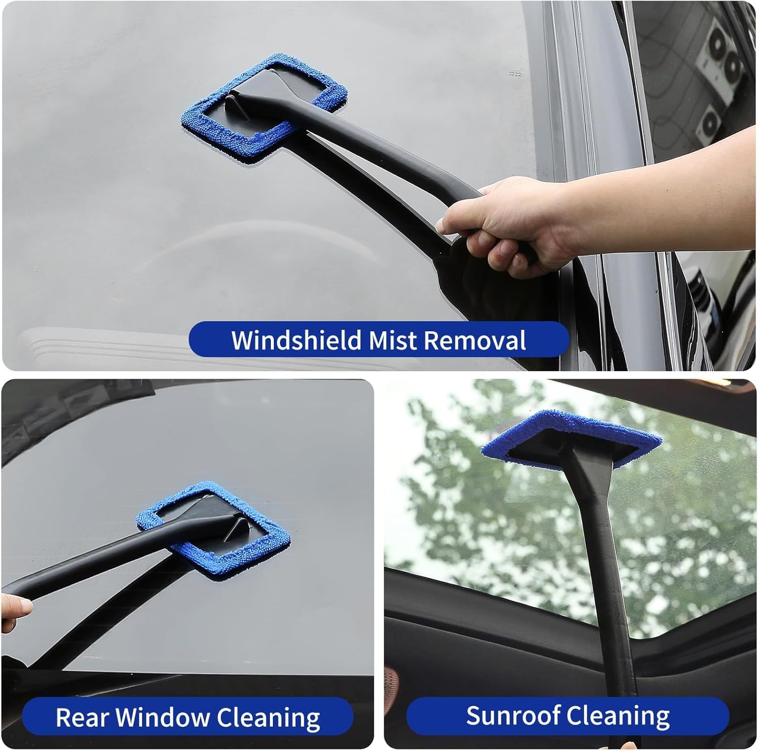 37Pcs Car Detailing Kit, Car Detailing Brush Set, Car Cleaning Kit, Car Detailing Brushes, Car Cleaning Tools Kit,Professional Car Care Kit - Car Wash Brush Kit for Interior Exterior Wheels (Blue) image number 2