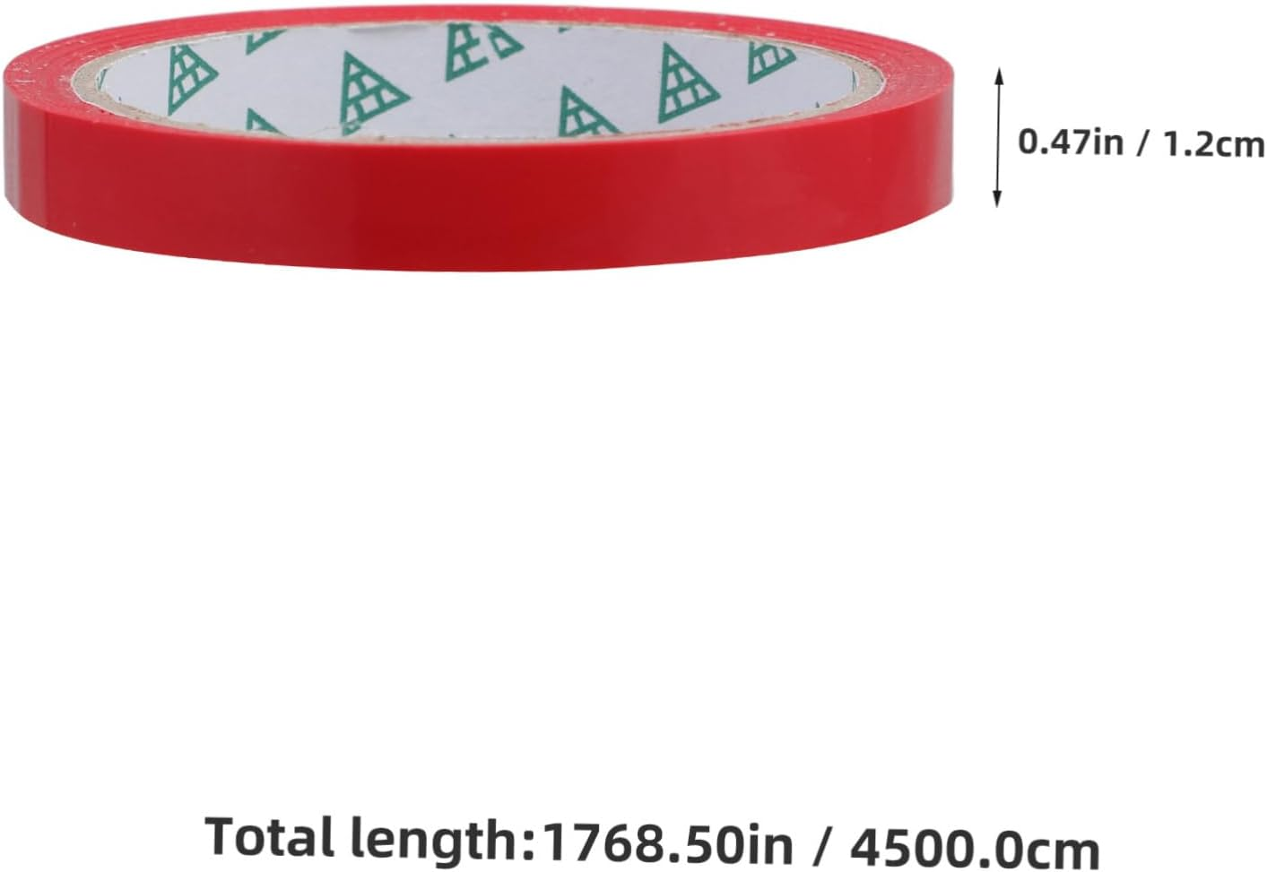 MUCKLILY 10Pcs Produce Adhesive Tape 12Mm X 45M Colorful Plastic Bag Sealing Tape for Fruits and Vegetables Freshness Preservation Packaging - Red image number 4