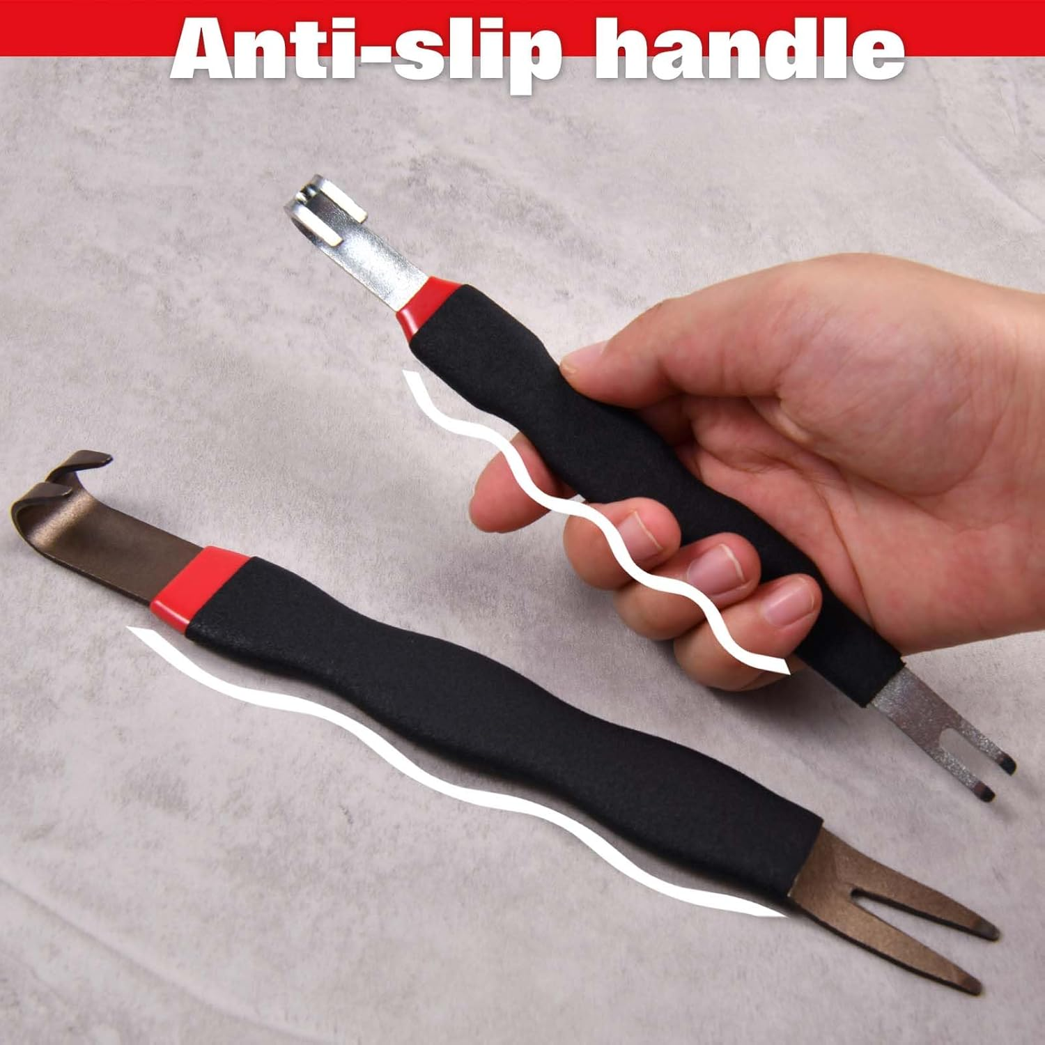 2 Pcs Electrical Connector Separator, Automotive Electrical Terminal Connector Separator Removal Tool Remover Disconnect Tool for Electrical Plugs, Fuel Injectors, Push Tab Connectors image number 4