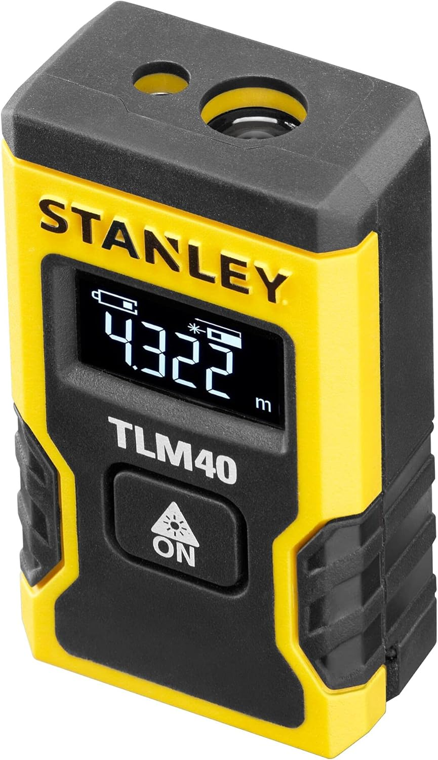 Stanley Pocket Laser Distance Measure 12M (TLM40) STHT77666-0, Black+Yellow image number 4