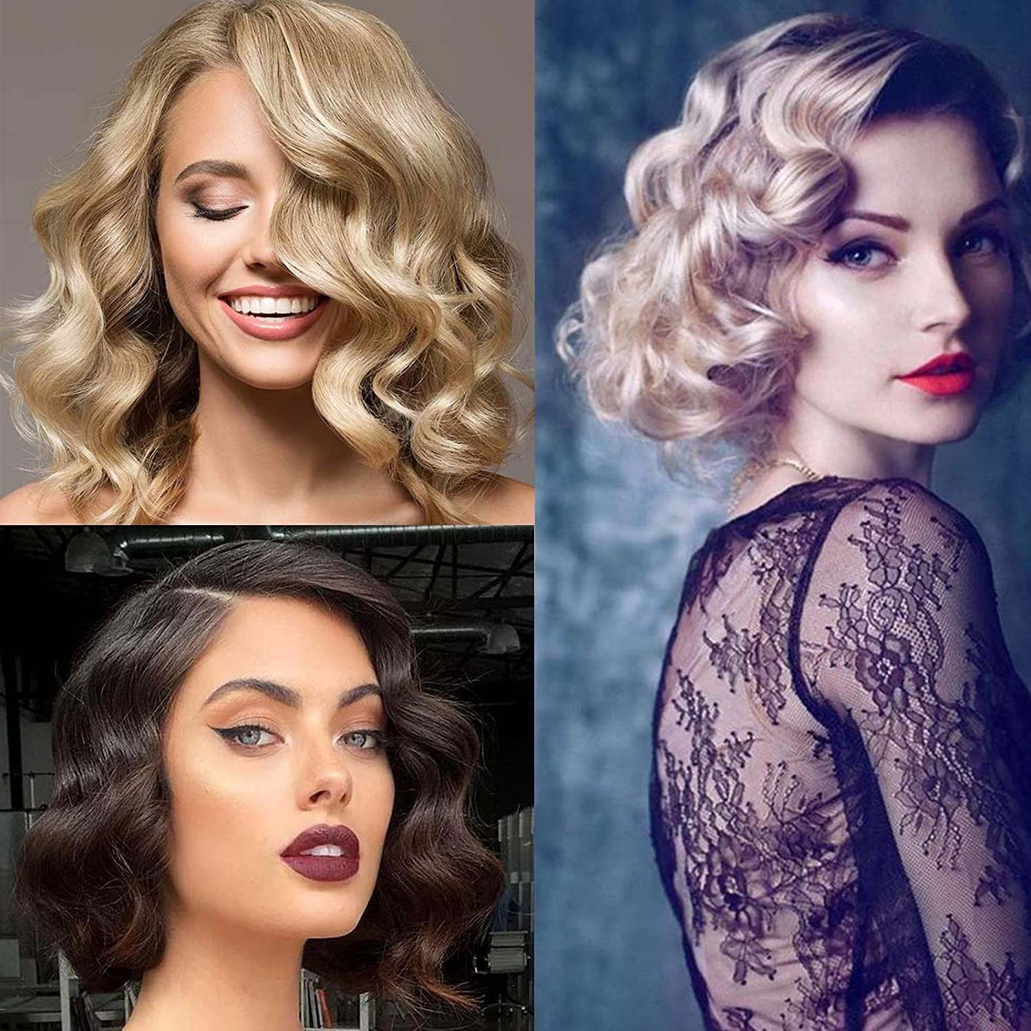 Hair Rollers Set 24 Pieces 48 Mm Navy Blue - Navy Blue image number 2