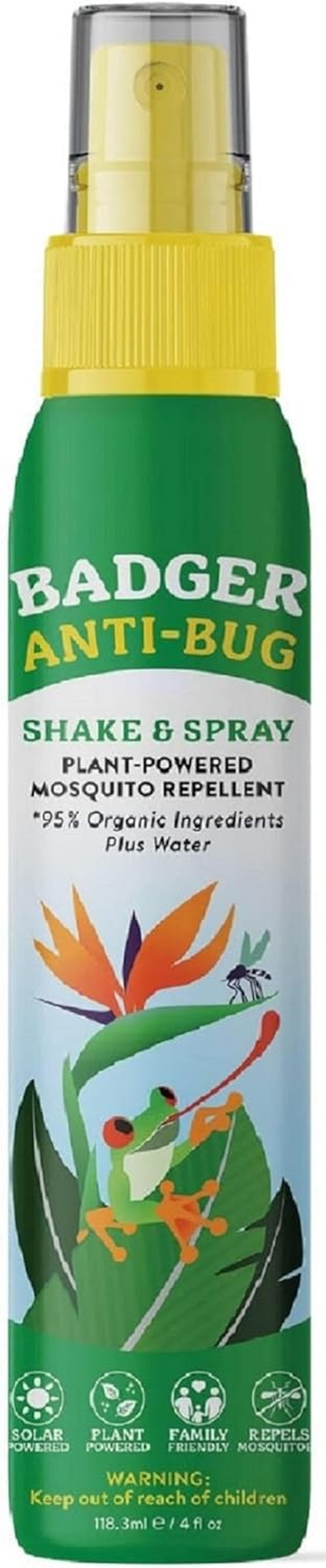 Badger Anti-Bug Repellent Shake & Spray - 4 Oz image number 4