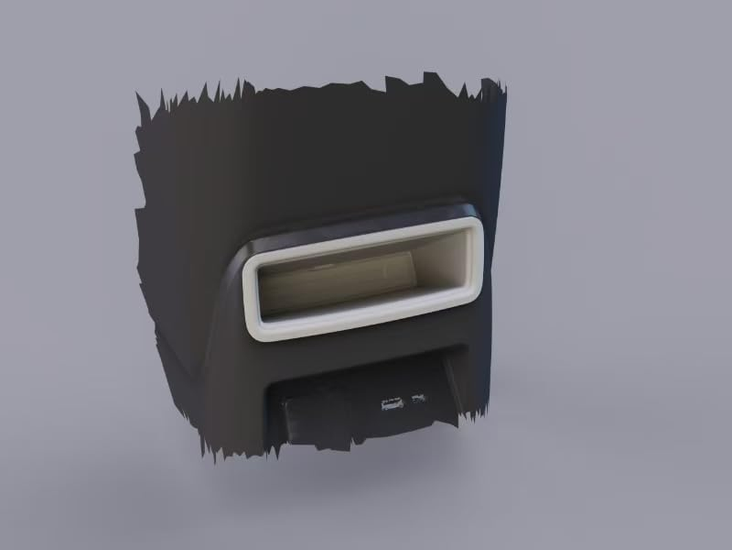 Dashboard Screen Storage Box Storage Tray Silicone Interior Series Accessories for BYD Shark 6 (Armrest Storage Box (Rear Row)) image number 3