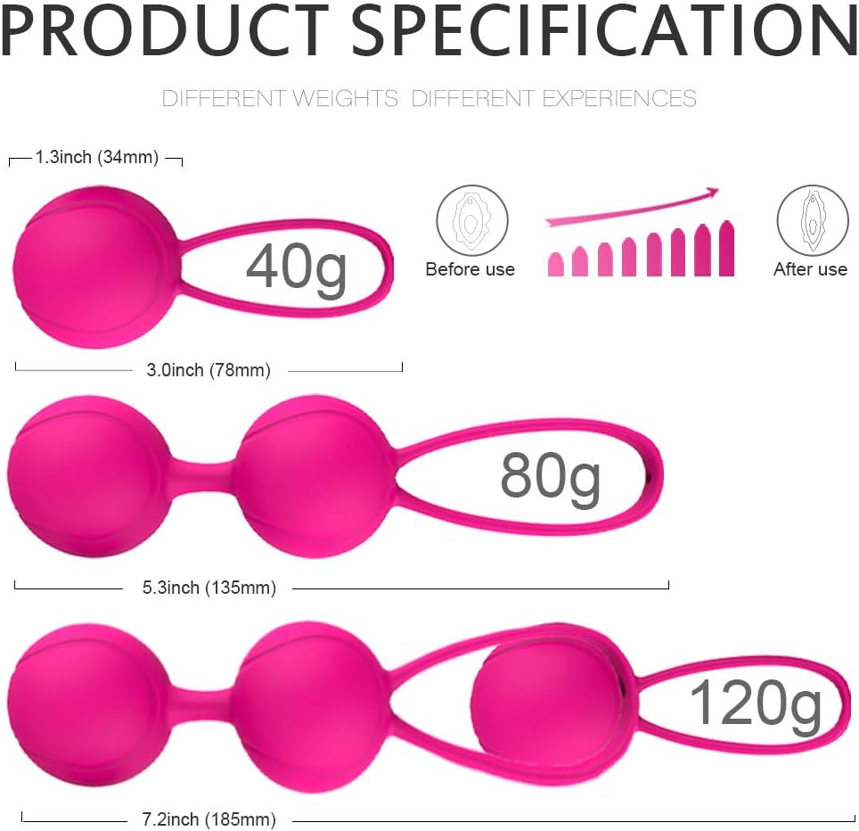 Excercise Balls Training Balls for Women Silicone Training Balls Pink image number 5