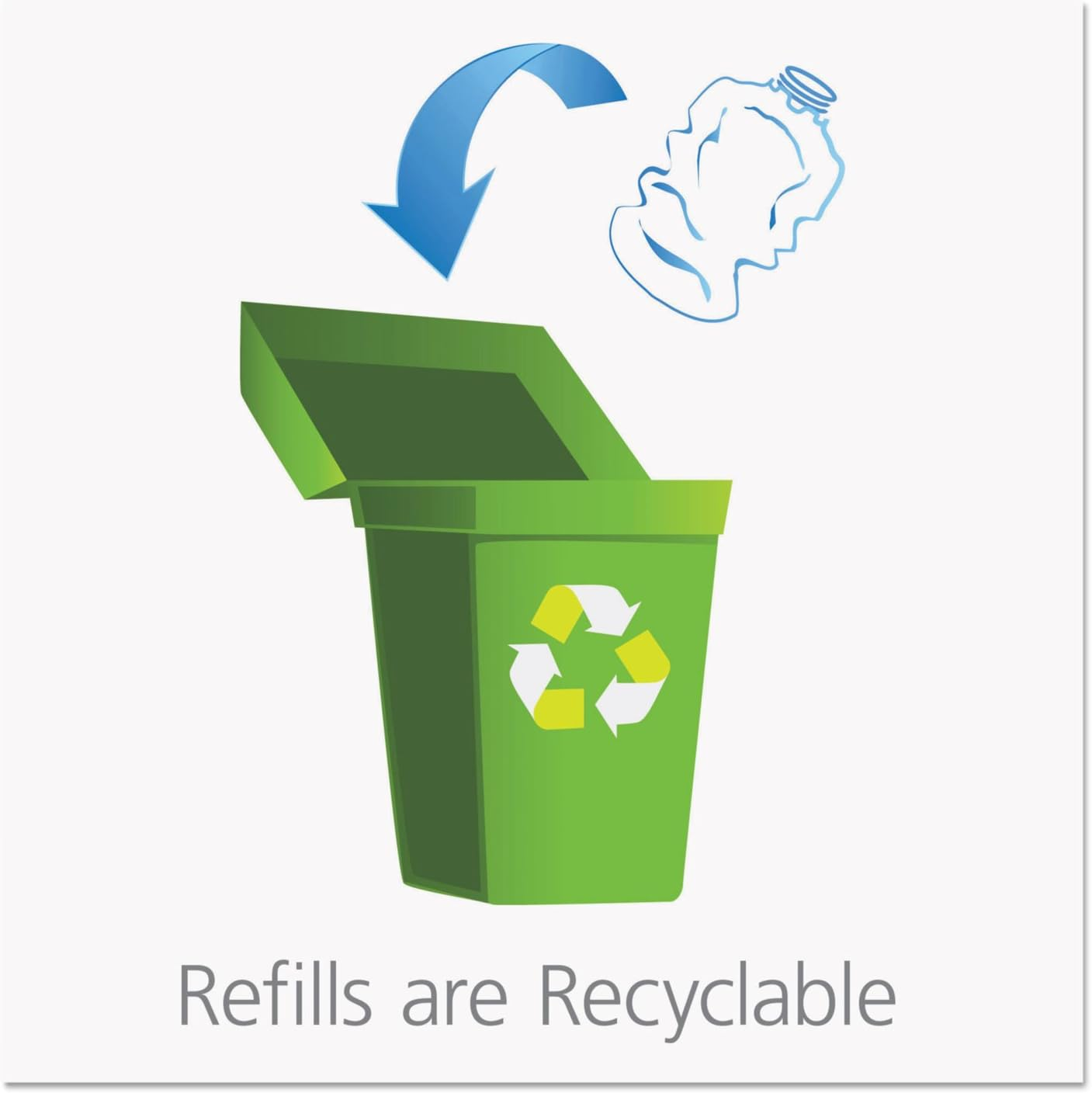 GOJO 536102 TFX Luxury Foam Hand Wash, Fresh Scent, Dispenser, 1200Ml, 2/Carton image number 2