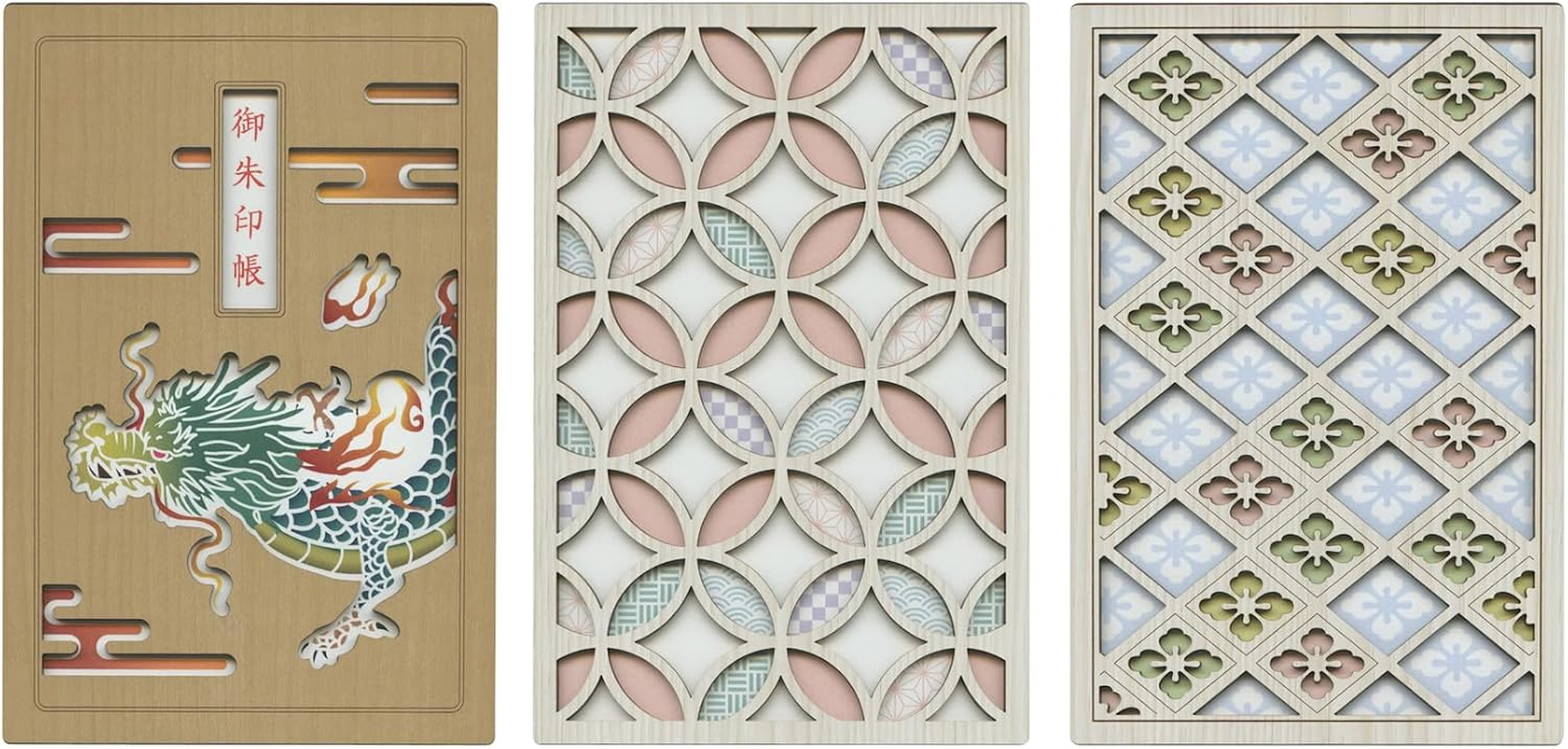 Crucial 23115TKI Goshuin Book, Gold Dragon image number 1