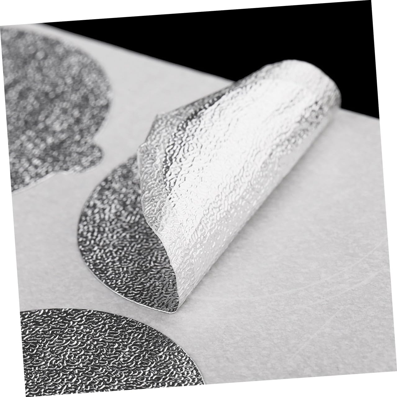 Happyyami Coffee Capsule Aluminum Foil Seal Lids 120Pcs, Espresso Pod Sealing Film Sticker for Reusable Capsules Compatible with Nespresso Machines, Kitchen Coffee Accessories image number 3