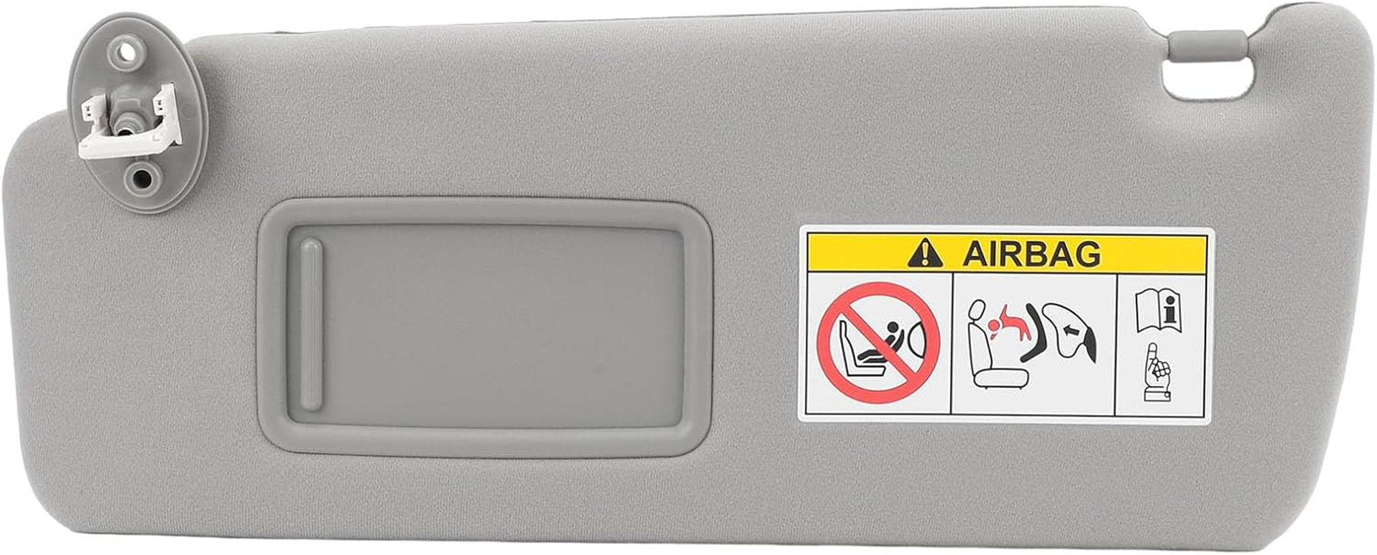 Jiawu Sun Visor for Prado 2010-2023 (Fourth Generation J150), Driver/Passenger Side Sun Visor, Sunvisor with Makeup Mirror, Car Sun Shade Visor Replacement (Left) image number 3