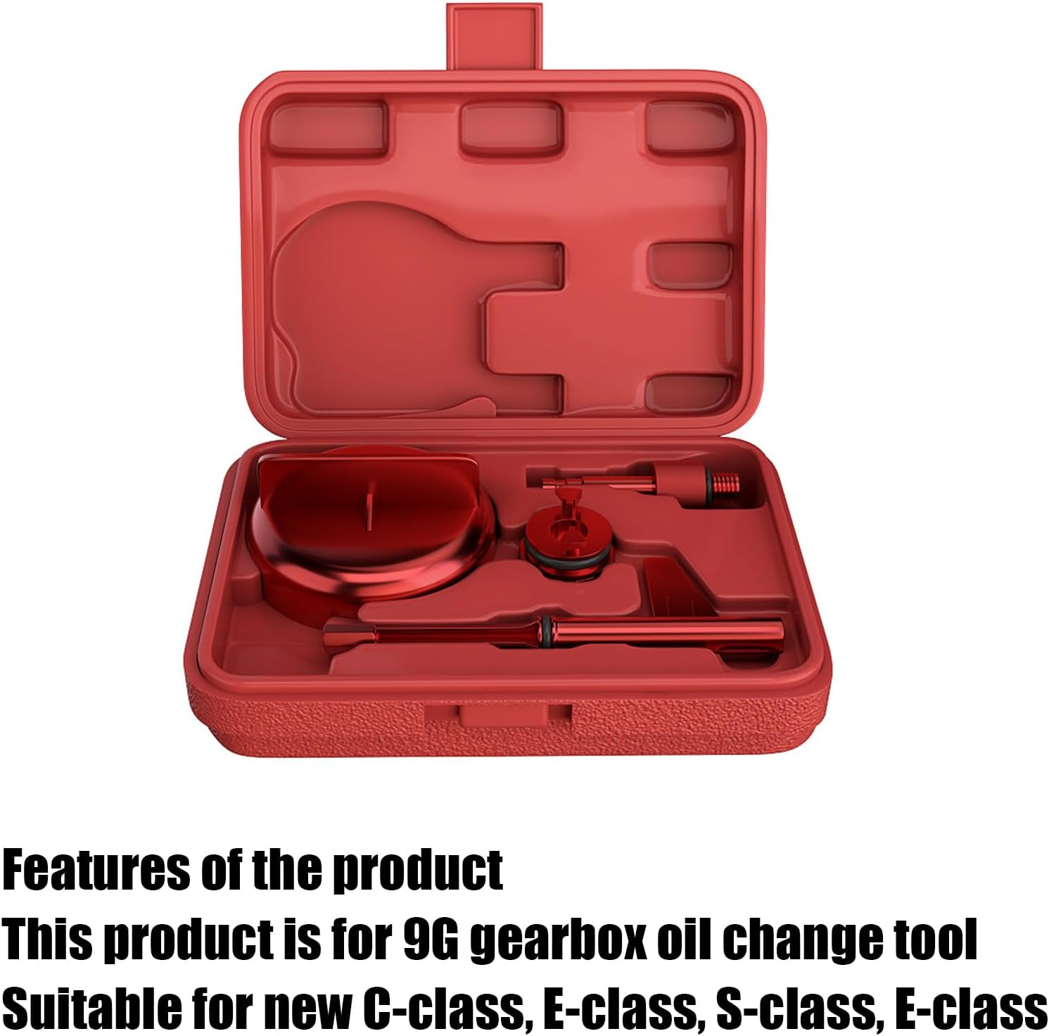 Walopola Transmission Oil Change Tool,Metal Car Oil Change Tool | Portable Automotive Transmission Fluid Refilling Equipment with Case image number 2