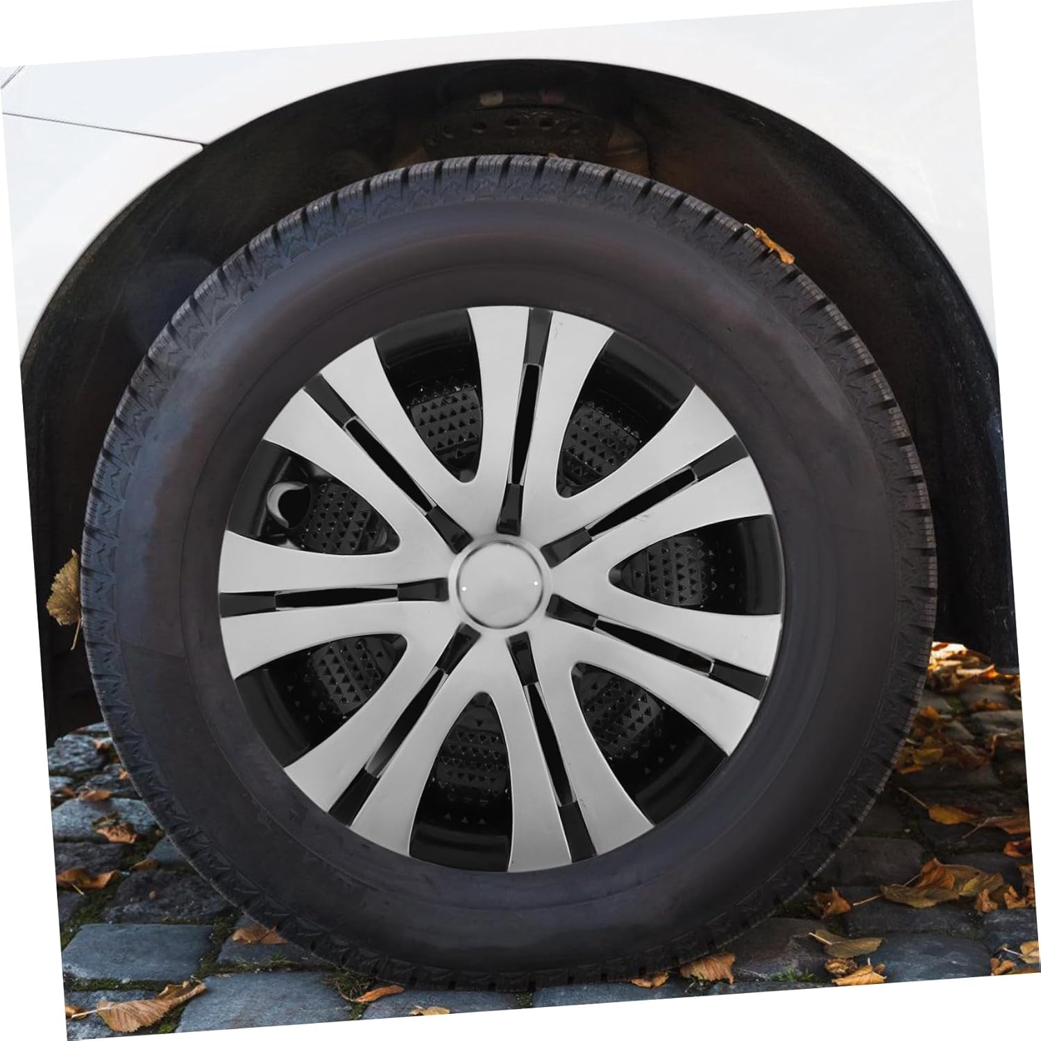 GANAZONO Car Wheel Hub Caps Stylish for Your Wheels Easy Installation Design for Vehicle Decoration and Rim Cover Accessories image number 3